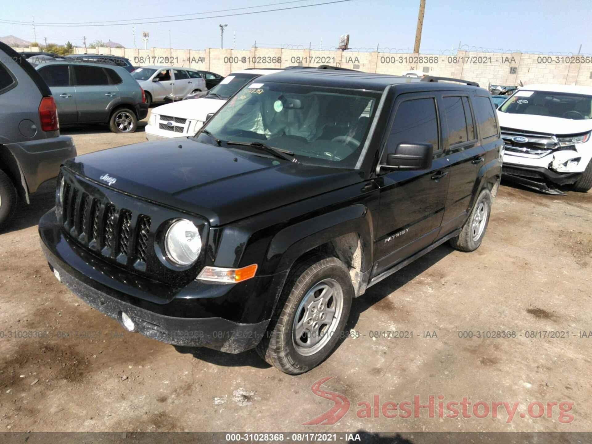 1C4NJPBA7GD548582 2016 JEEP PATRIOT