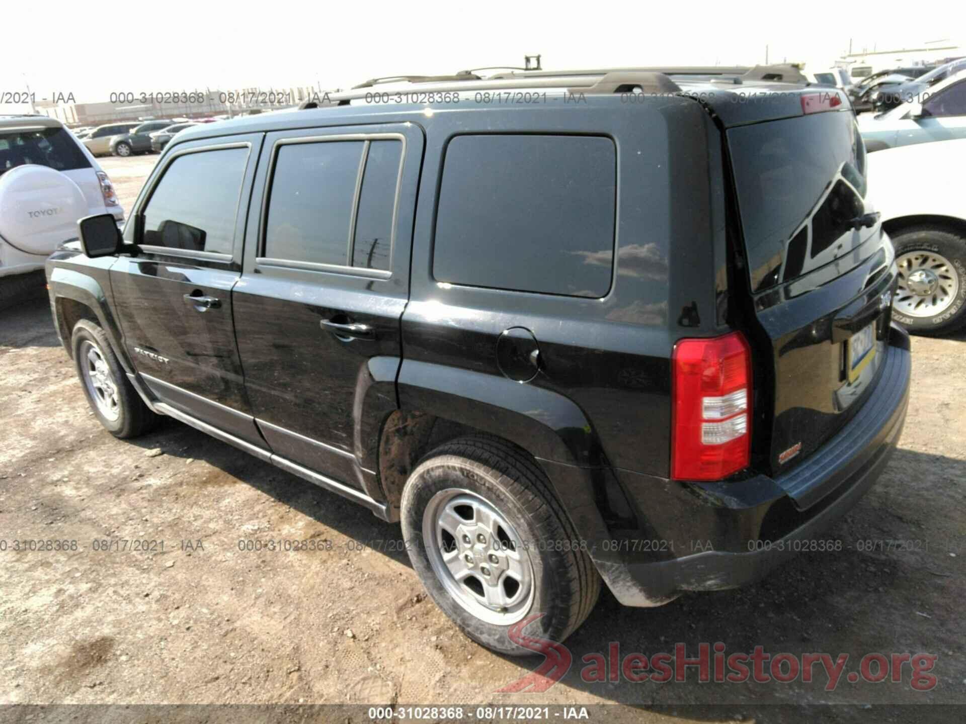 1C4NJPBA7GD548582 2016 JEEP PATRIOT