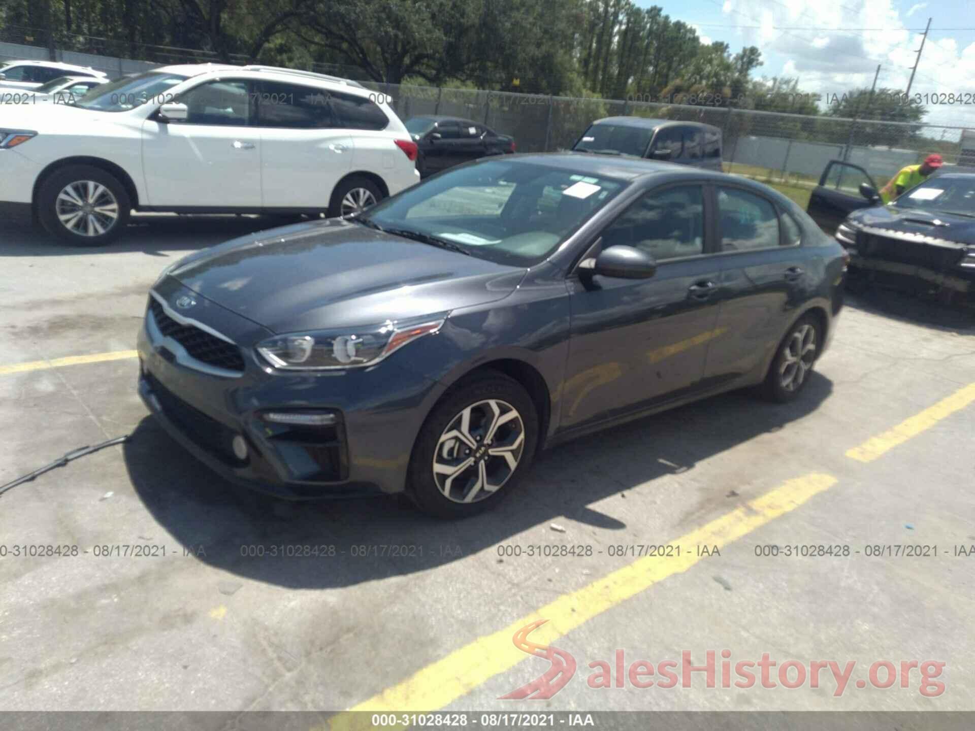 3KPF24ADXME308576 2021 KIA FORTE