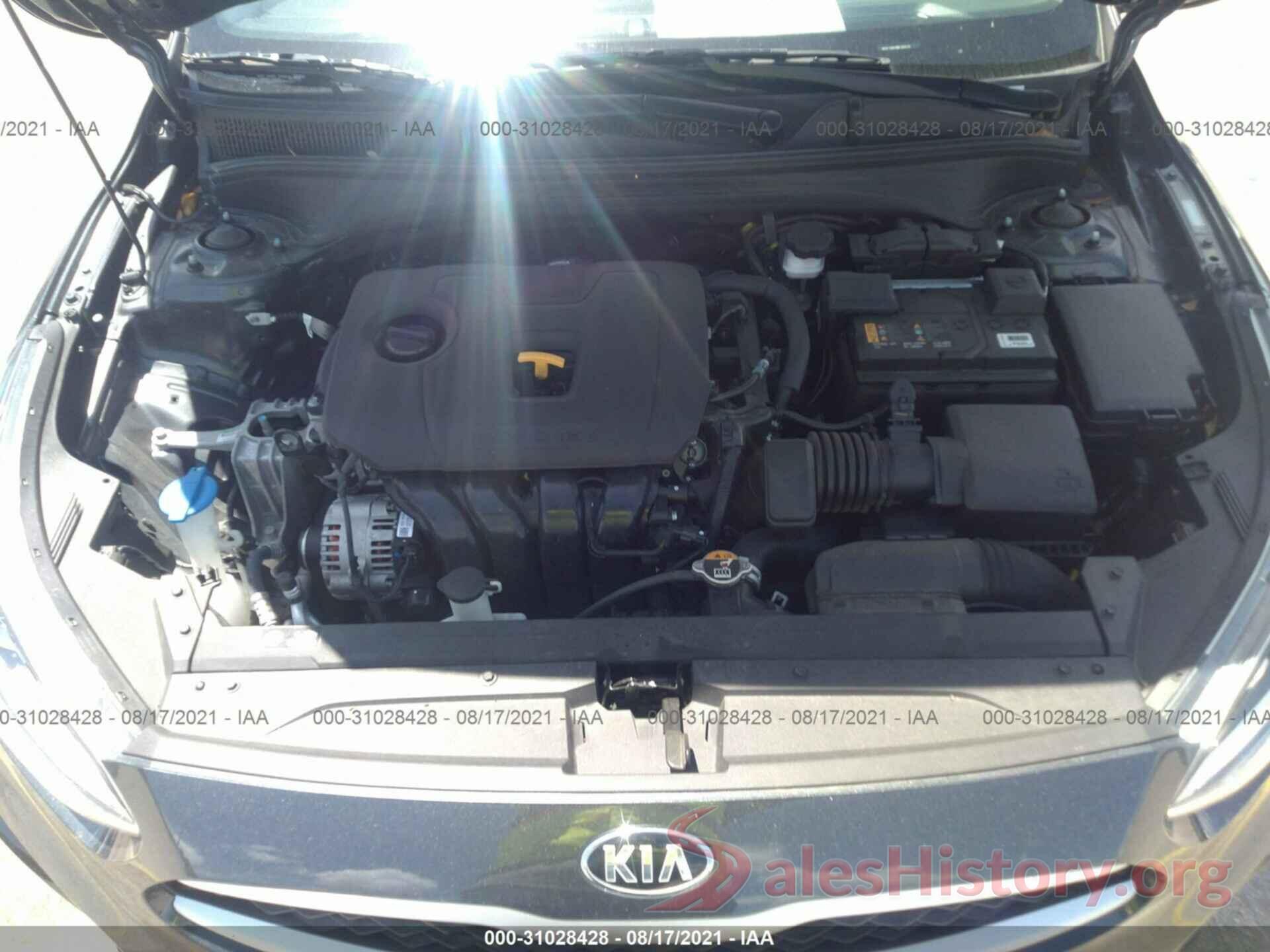 3KPF24ADXME308576 2021 KIA FORTE