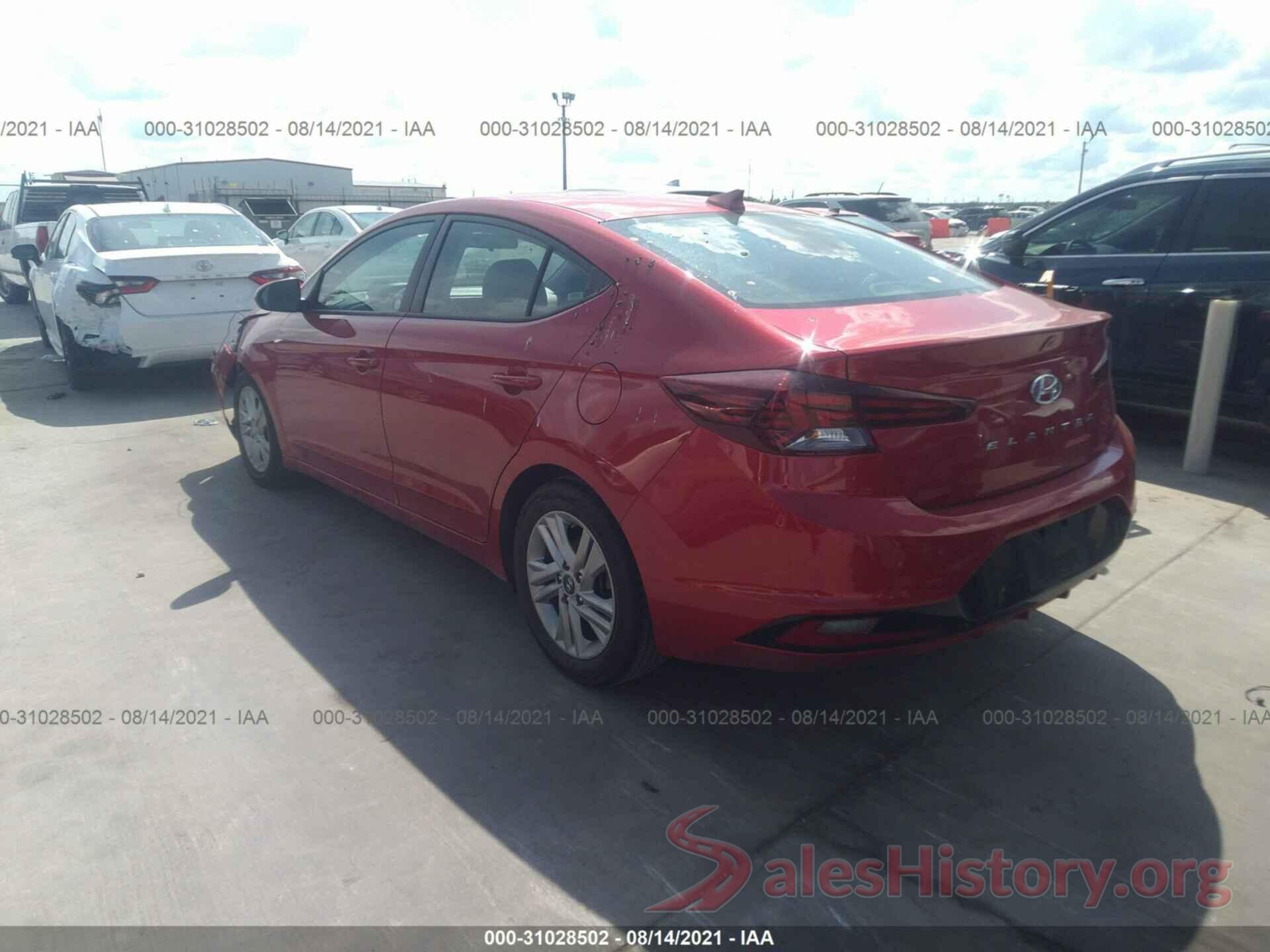 5NPD84LF6LH574398 2020 HYUNDAI ELANTRA