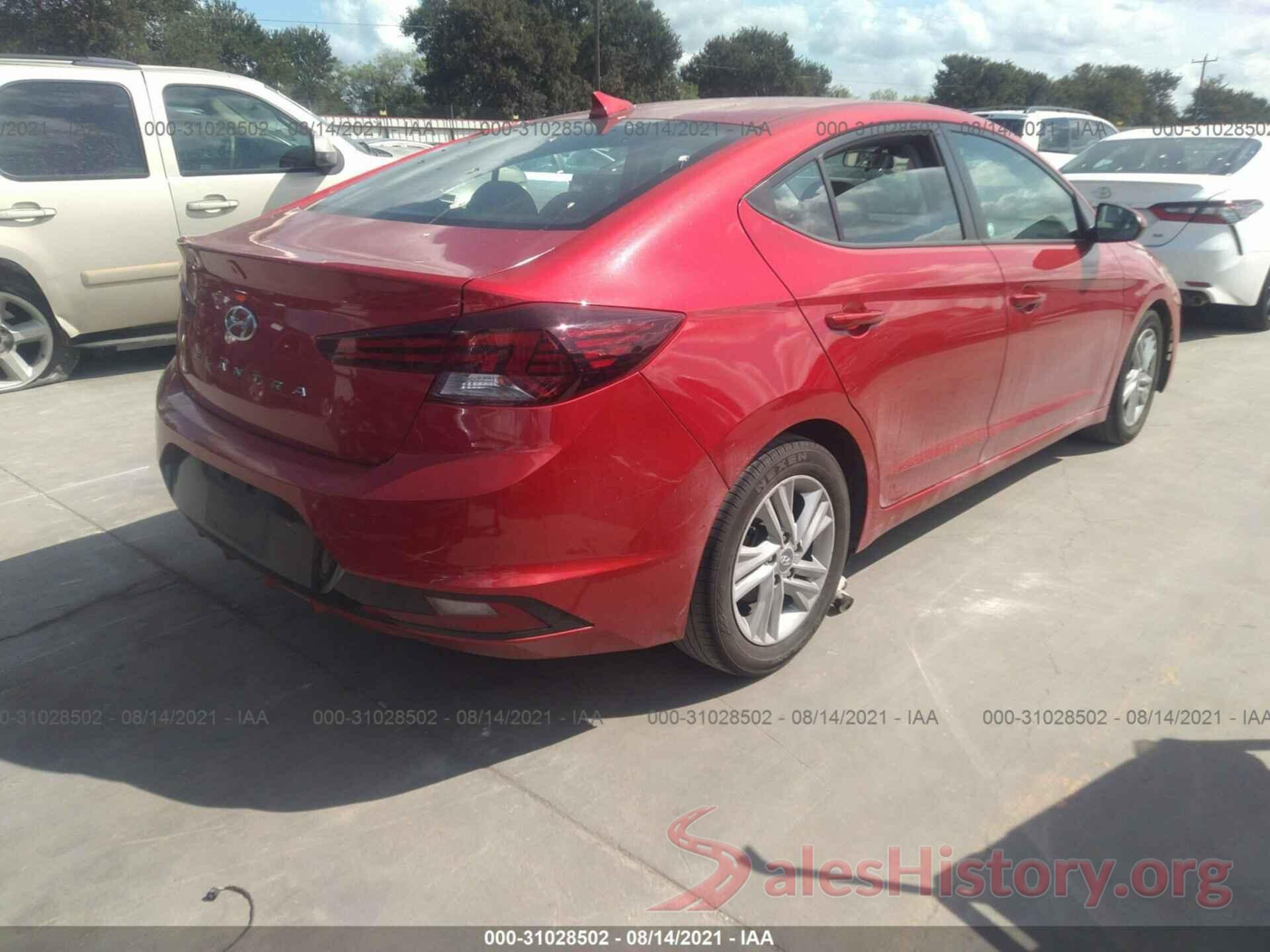 5NPD84LF6LH574398 2020 HYUNDAI ELANTRA