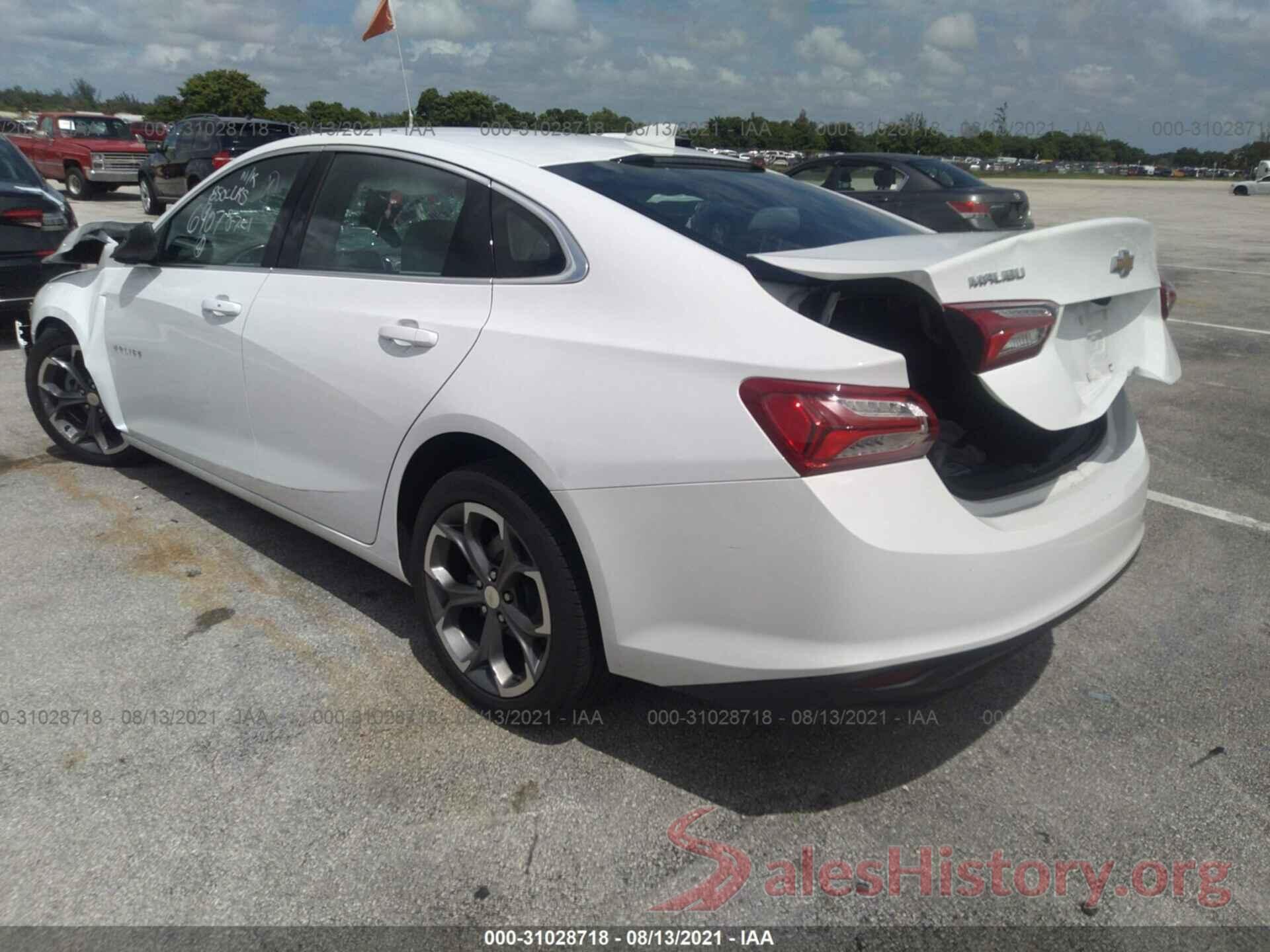 1G1ZD5ST2MF016907 2021 CHEVROLET MALIBU