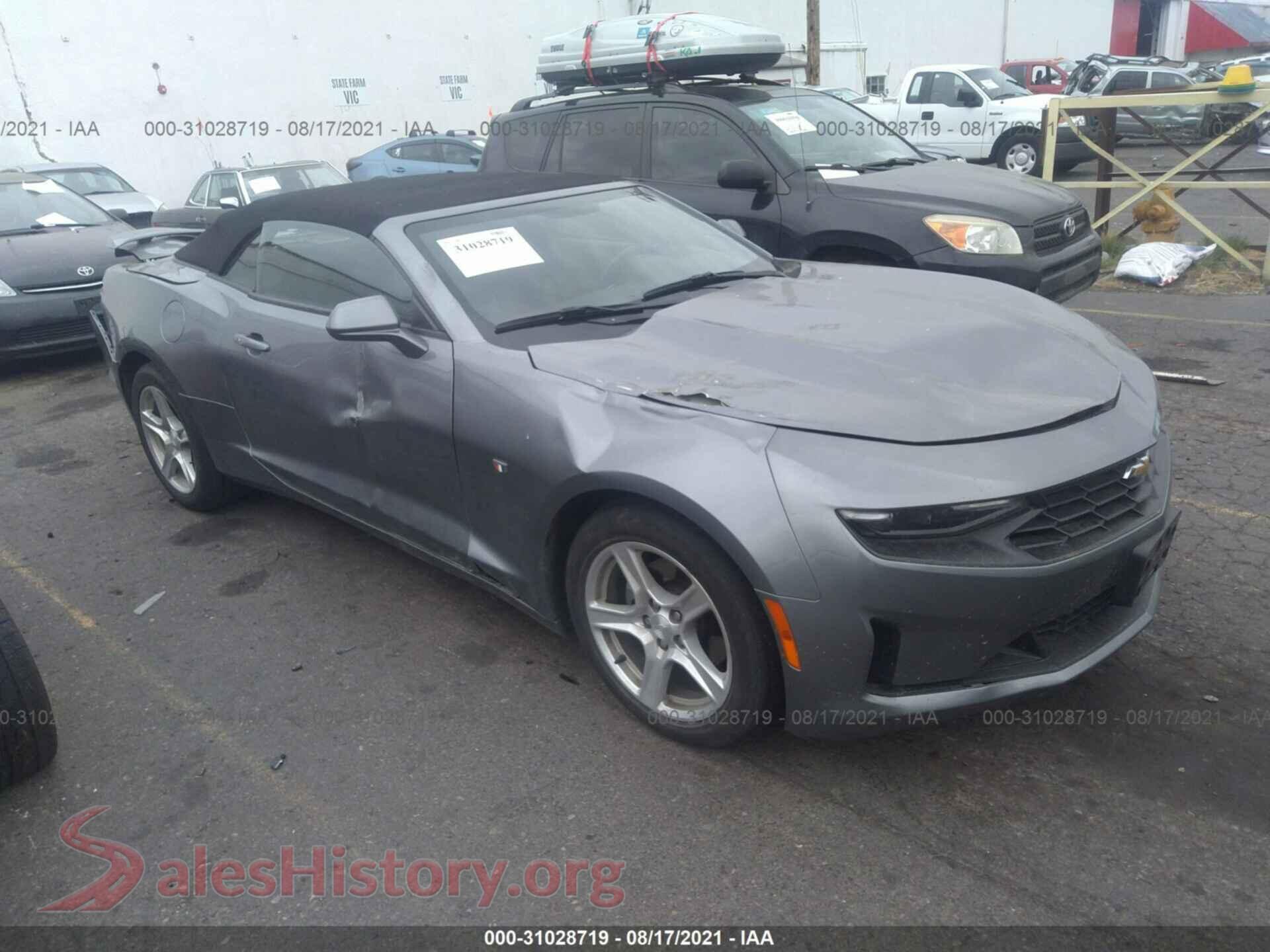 1G1FB3DXXK0149251 2019 CHEVROLET CAMARO