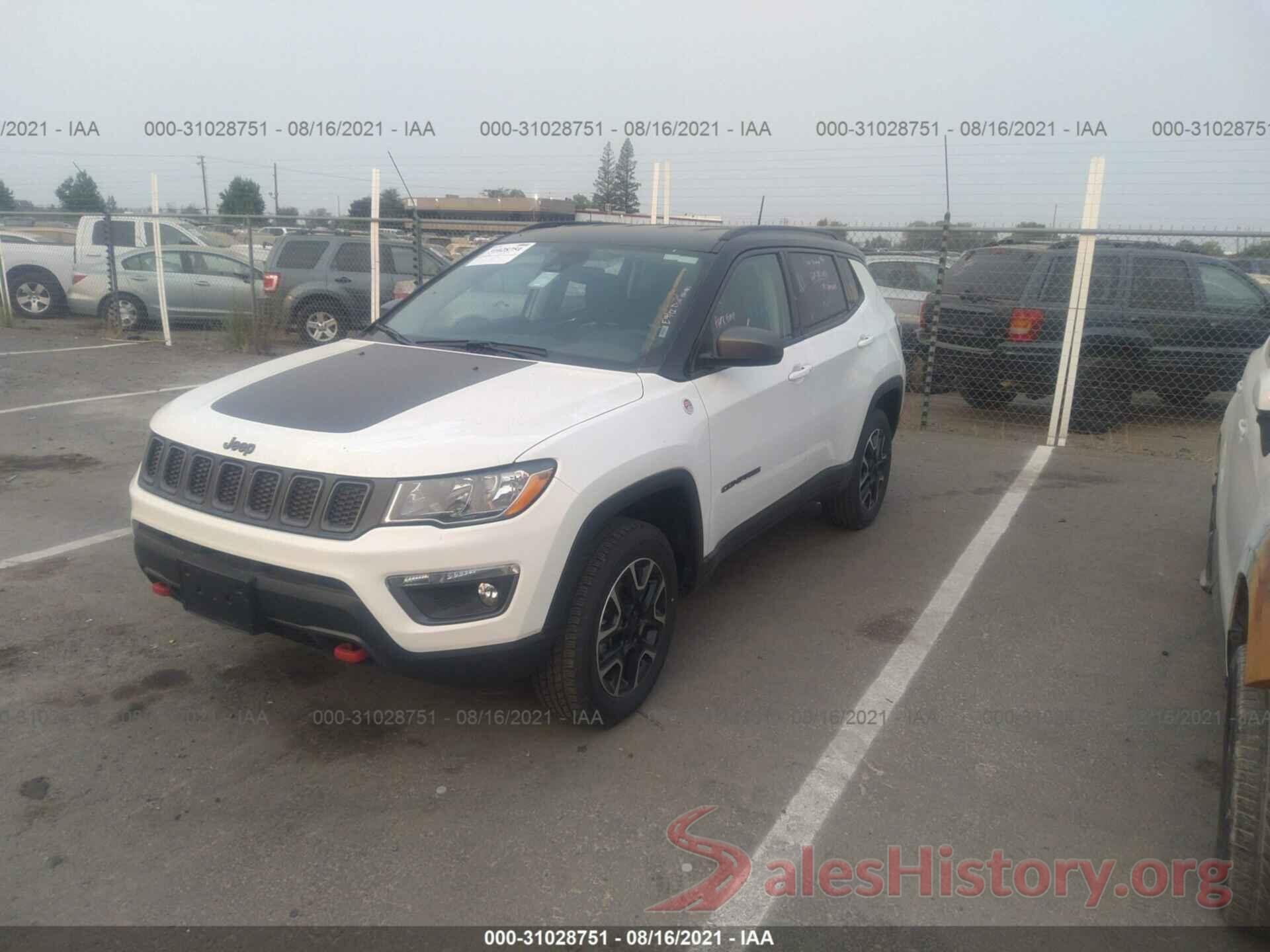 3C4NJDDB9MT564583 2021 JEEP COMPASS