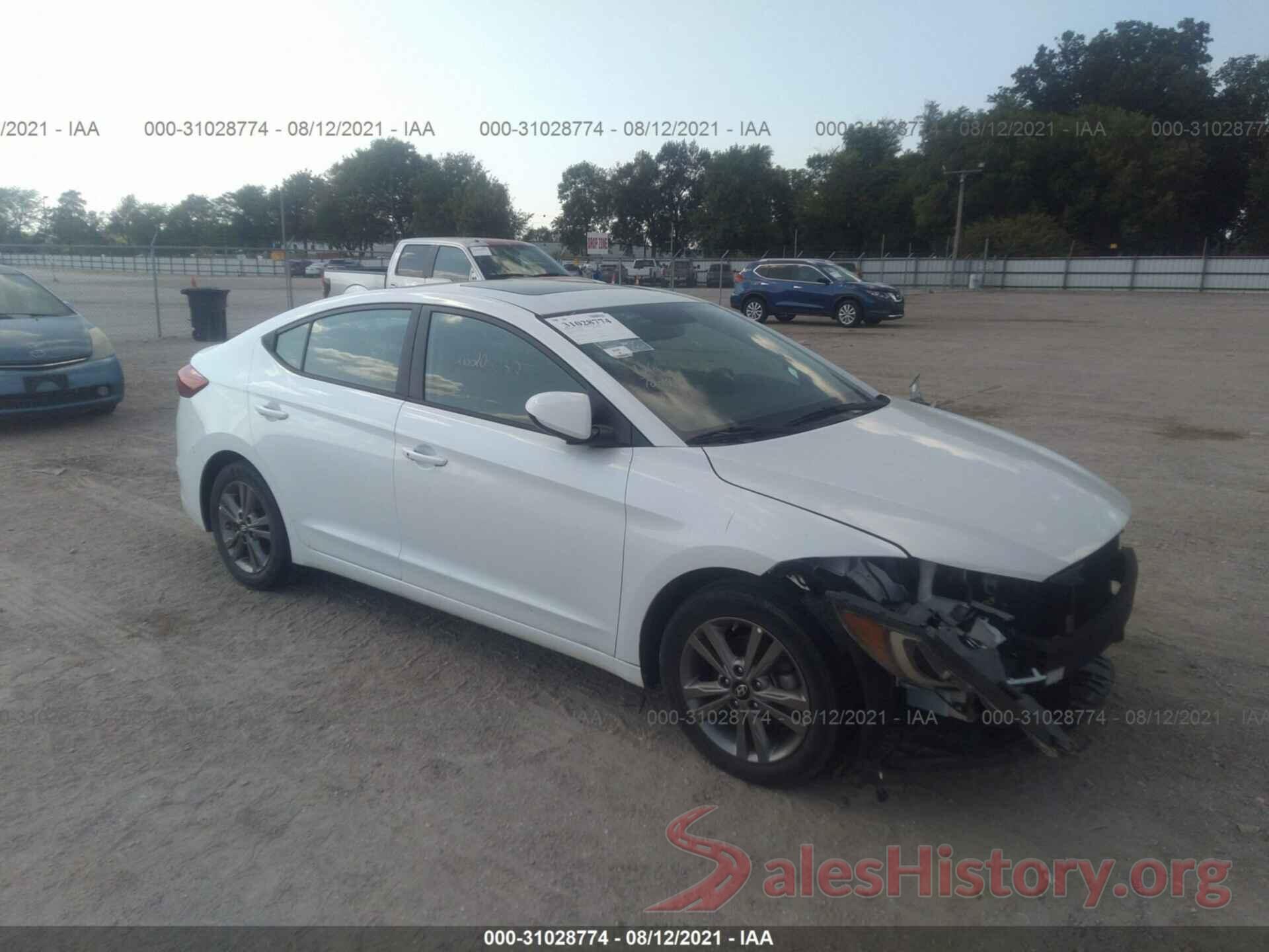 5NPD84LF8JH269482 2018 HYUNDAI ELANTRA