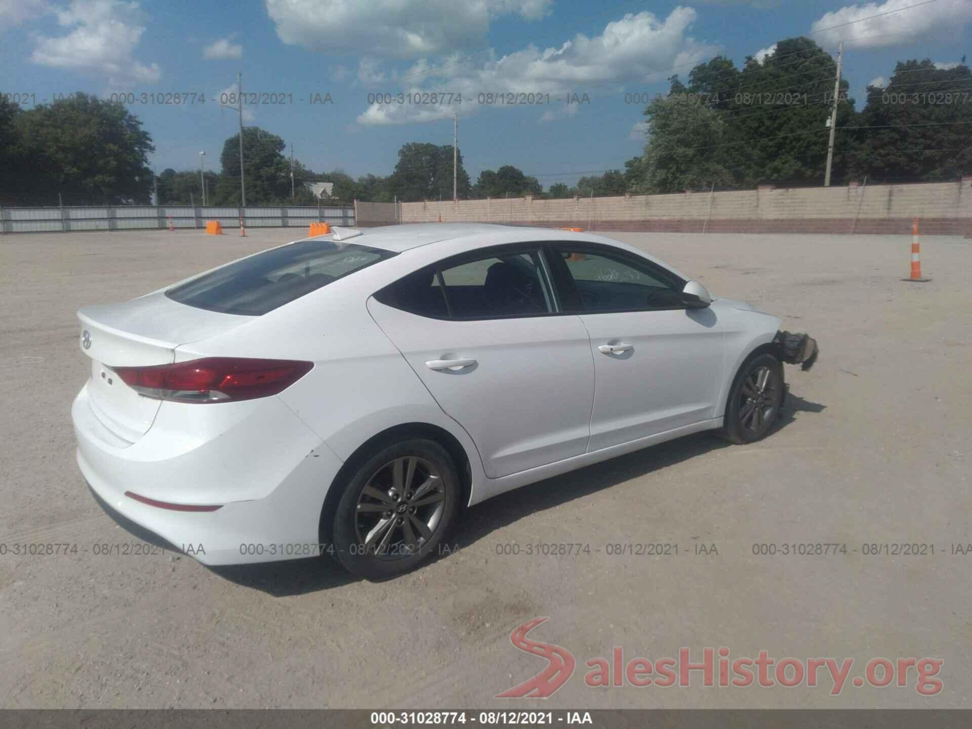 5NPD84LF8JH269482 2018 HYUNDAI ELANTRA