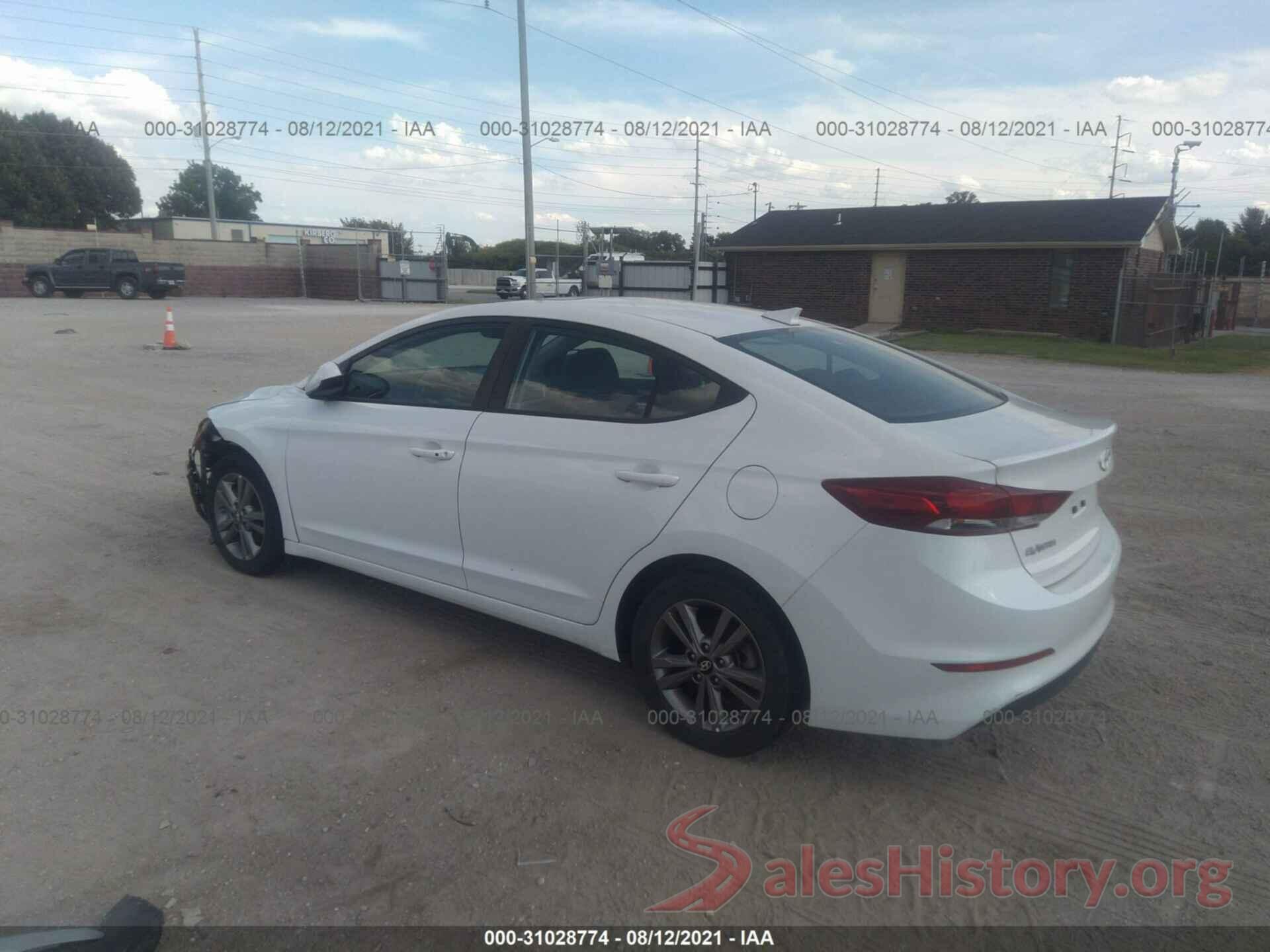 5NPD84LF8JH269482 2018 HYUNDAI ELANTRA