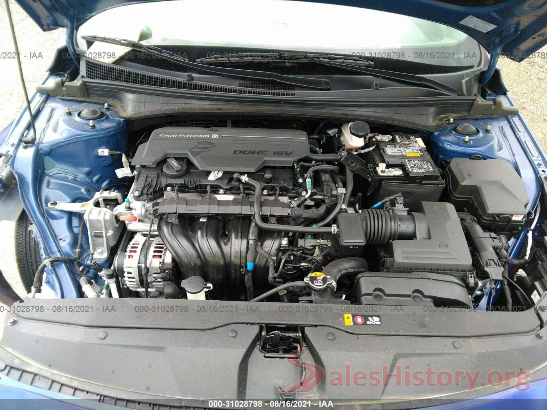 5NPLM4AGXMH020544 2021 HYUNDAI ELANTRA