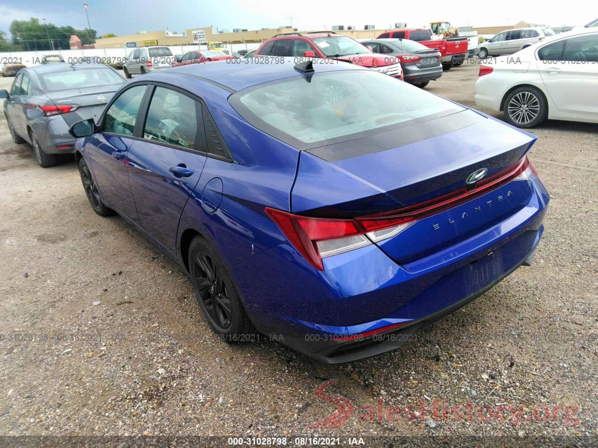 5NPLM4AGXMH020544 2021 HYUNDAI ELANTRA