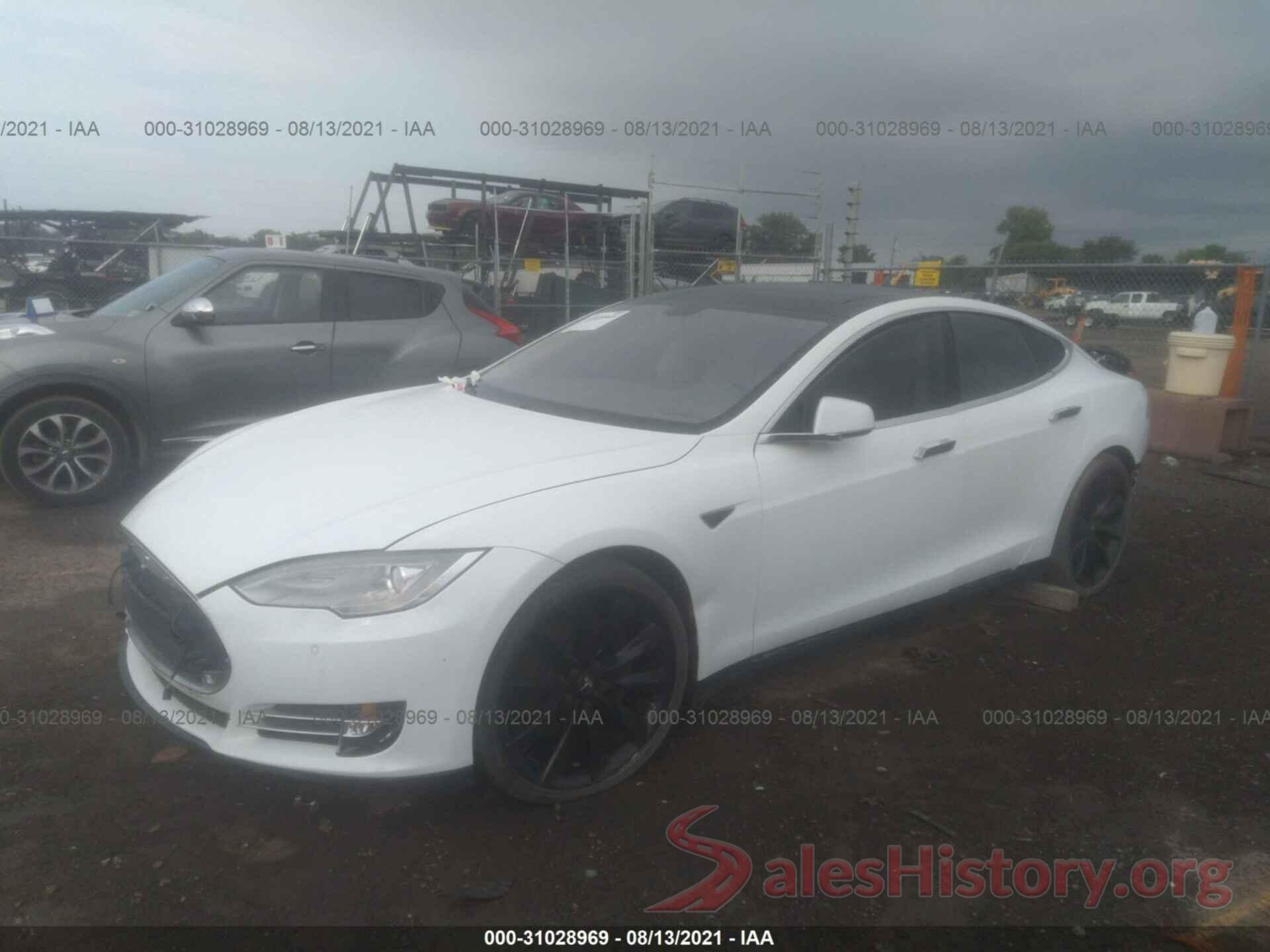 5YJSA1S11EFP42725 2014 TESLA MODEL S