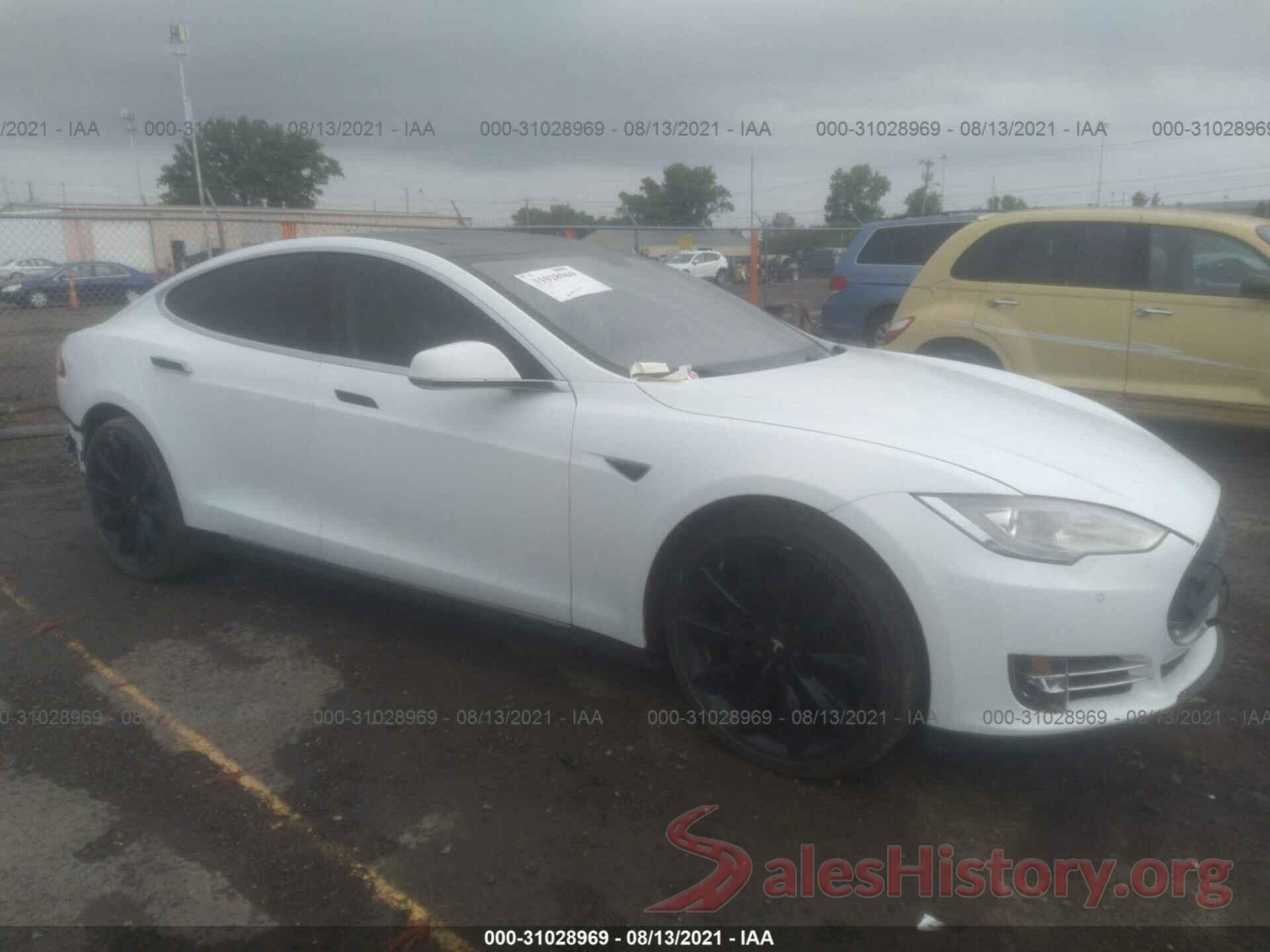 5YJSA1S11EFP42725 2014 TESLA MODEL S