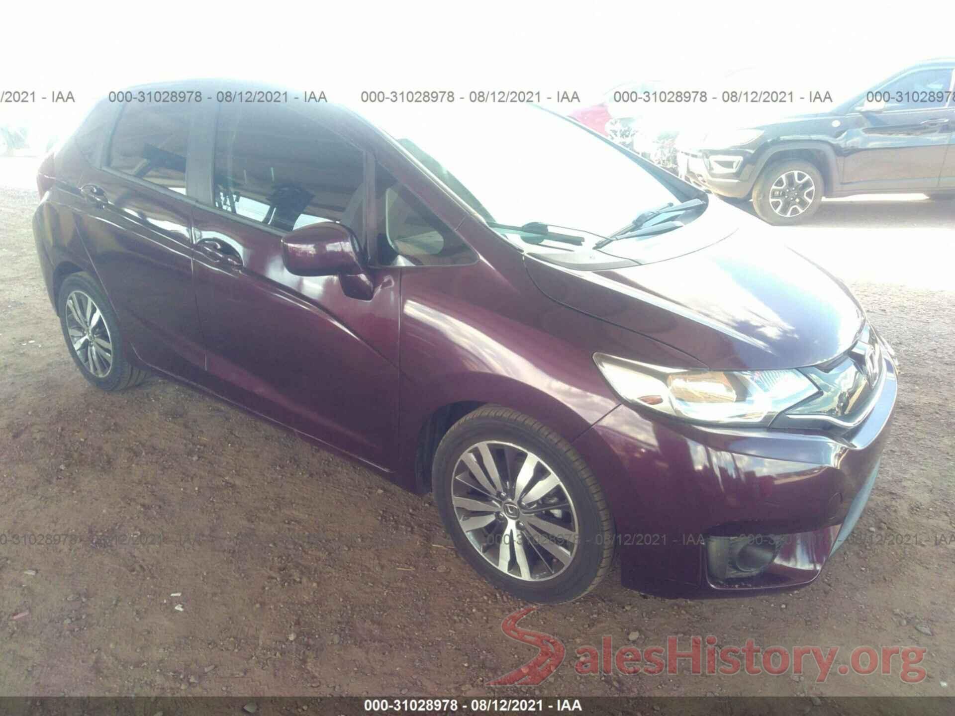 JHMGK5H77GX037800 2016 HONDA FIT