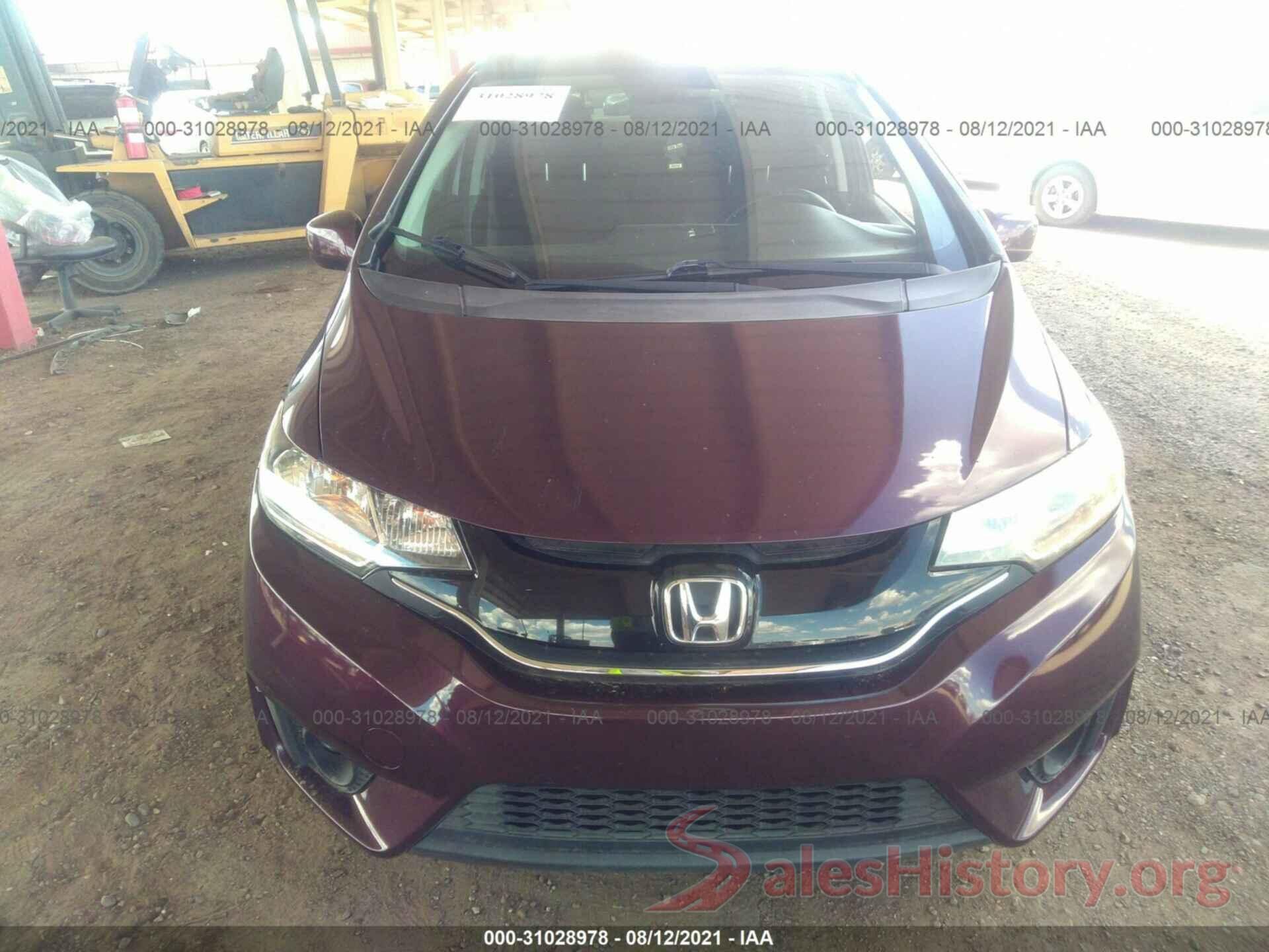 JHMGK5H77GX037800 2016 HONDA FIT