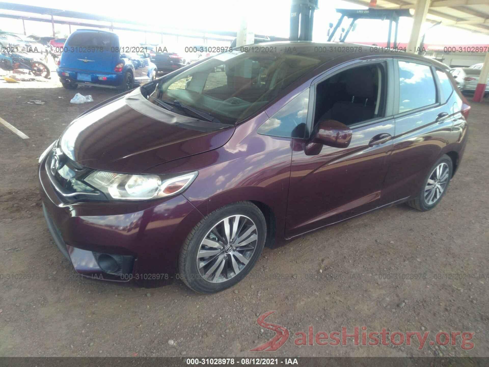 JHMGK5H77GX037800 2016 HONDA FIT