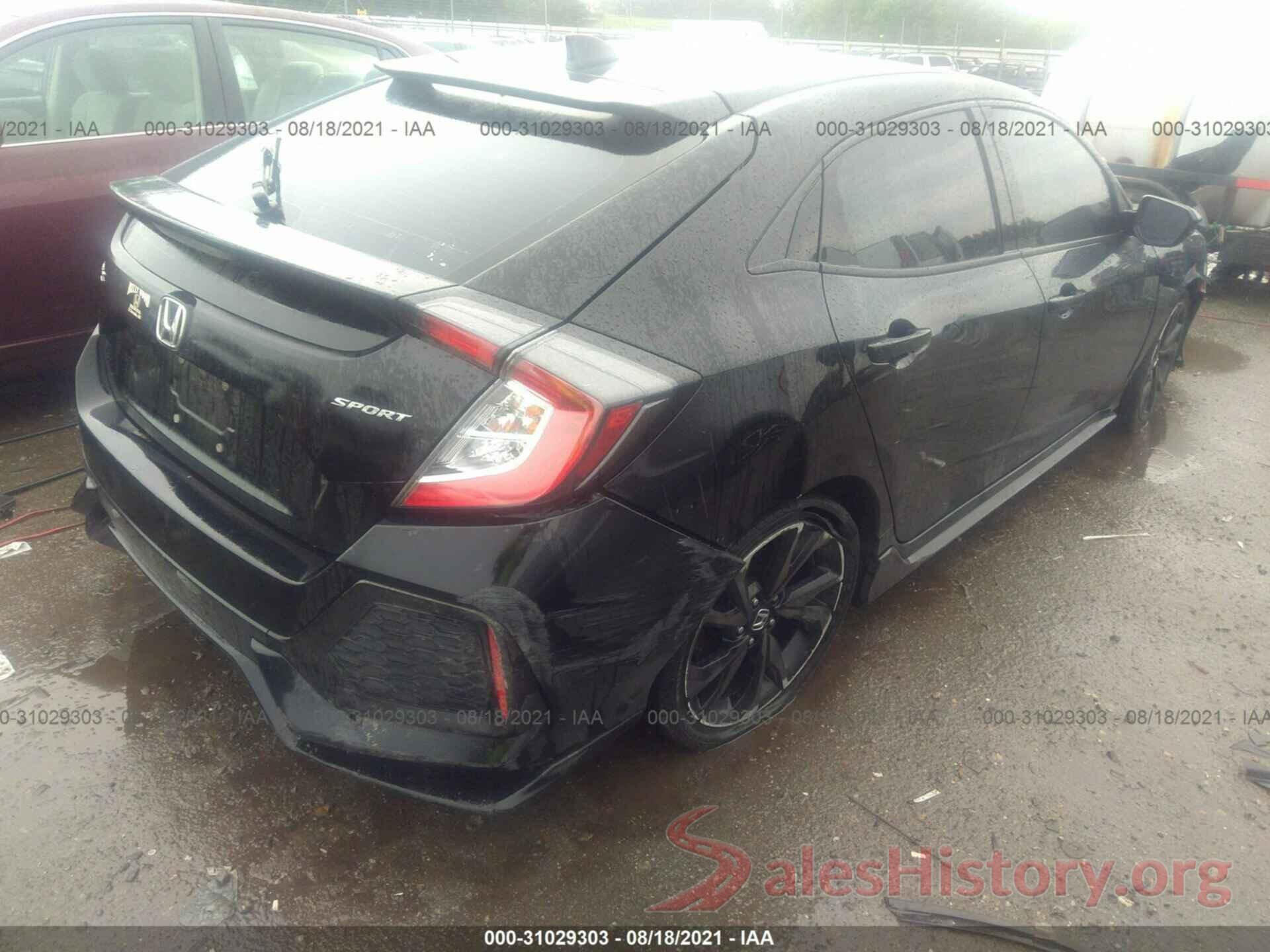 SHHFK7H46JU216246 2018 HONDA CIVIC HATCHBACK