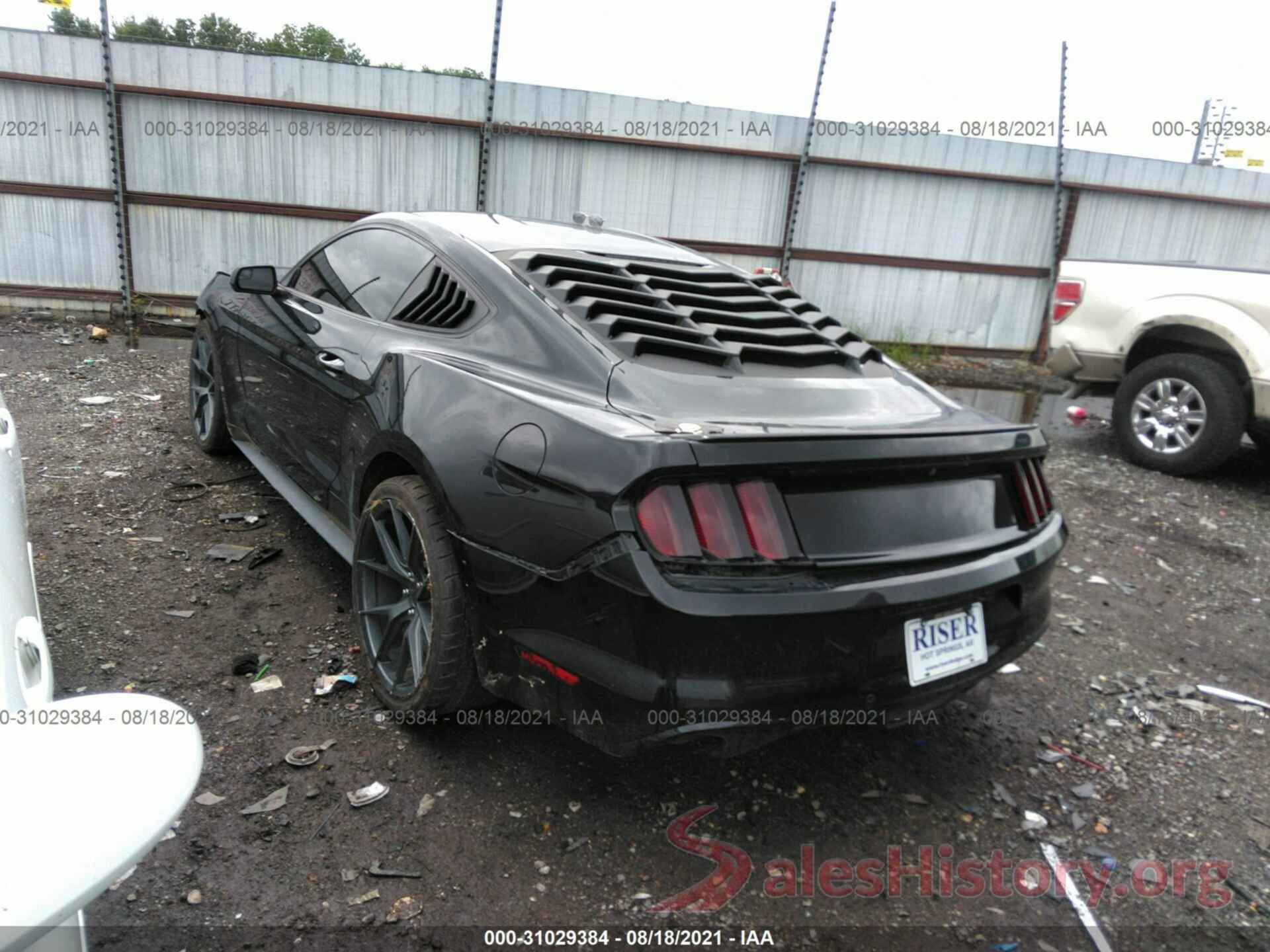 1FA6P8AMXG5255411 2016 FORD MUSTANG