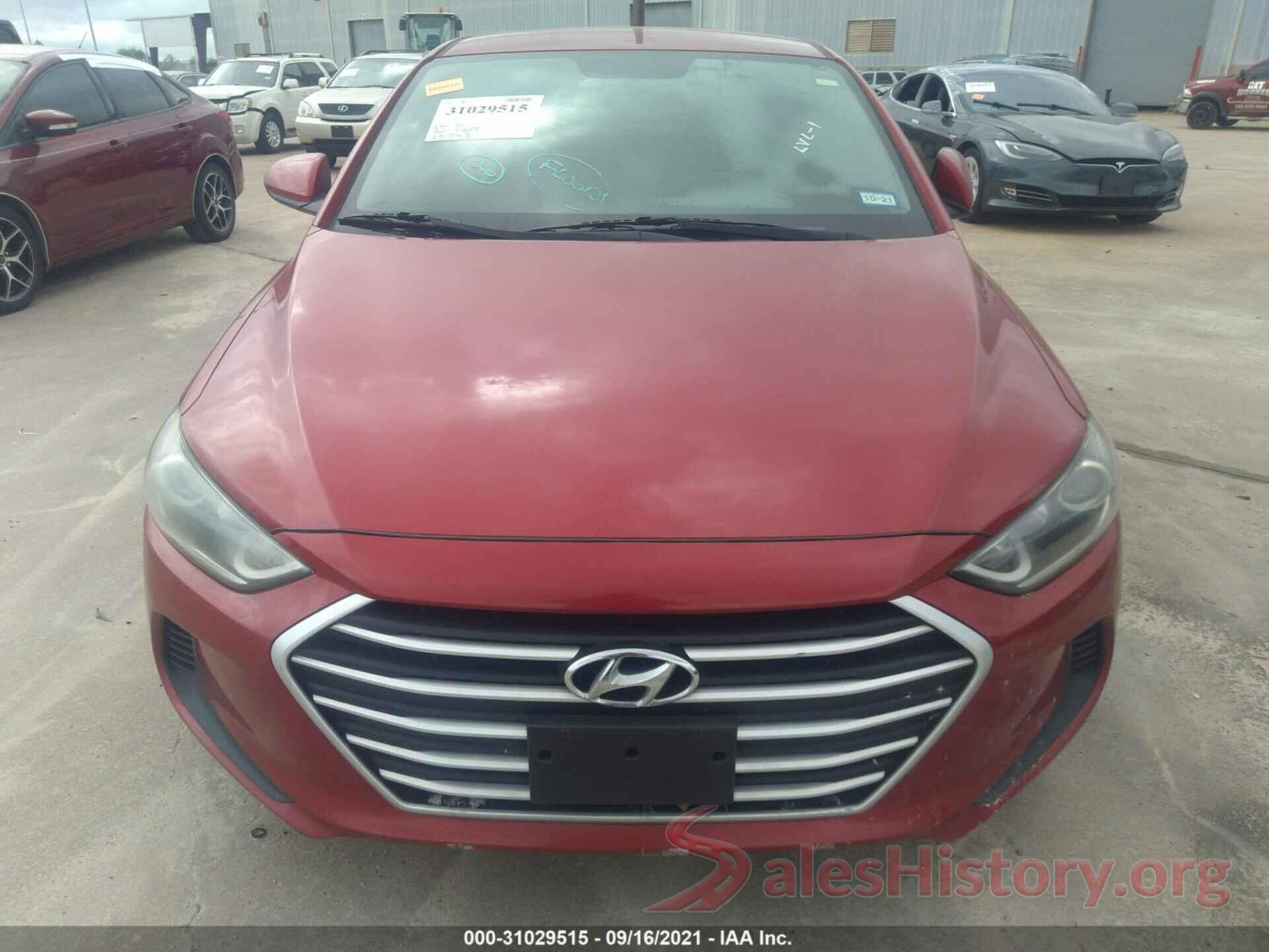 5NPD84LF5JH329802 2018 HYUNDAI ELANTRA