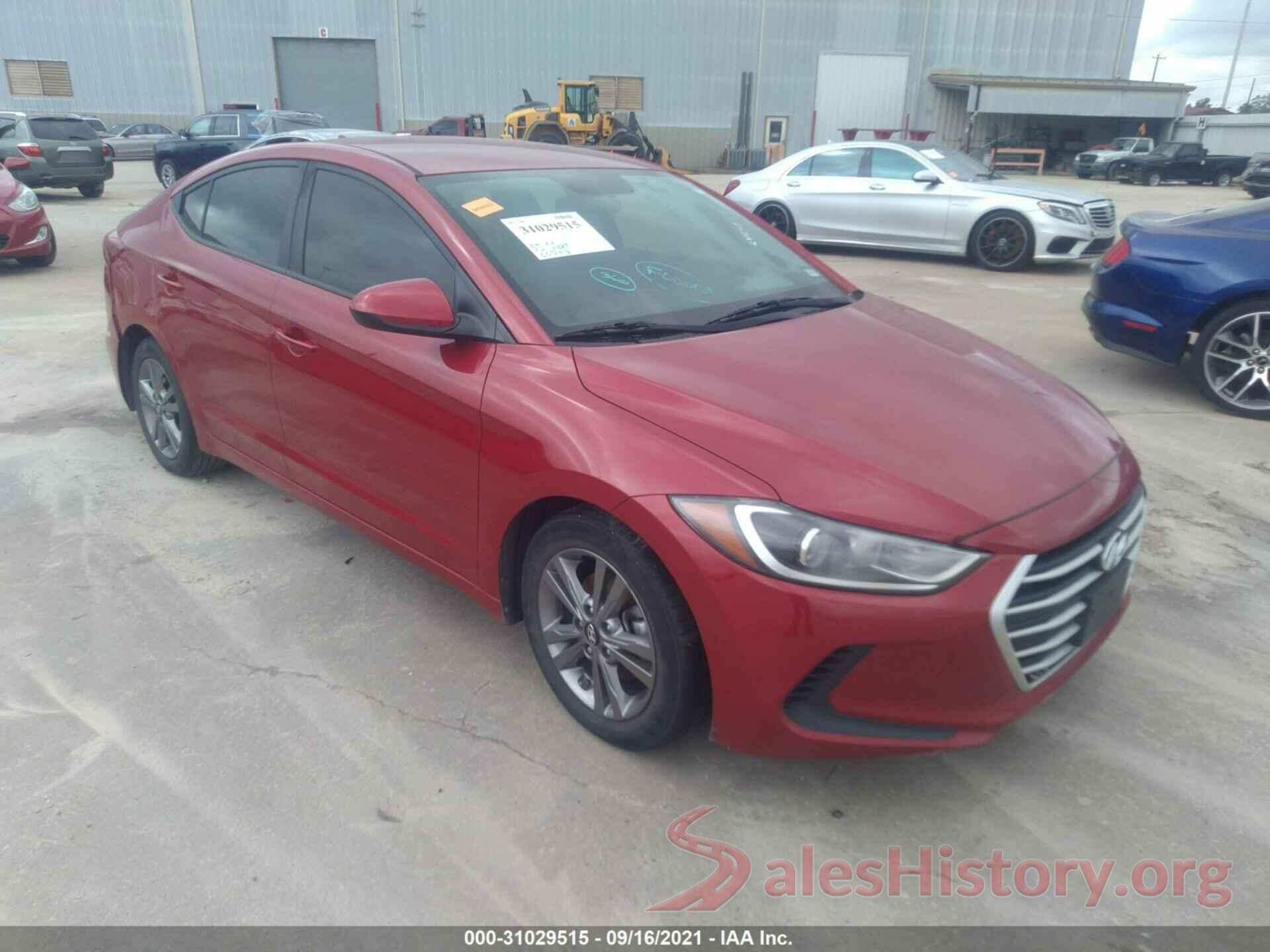 5NPD84LF5JH329802 2018 HYUNDAI ELANTRA