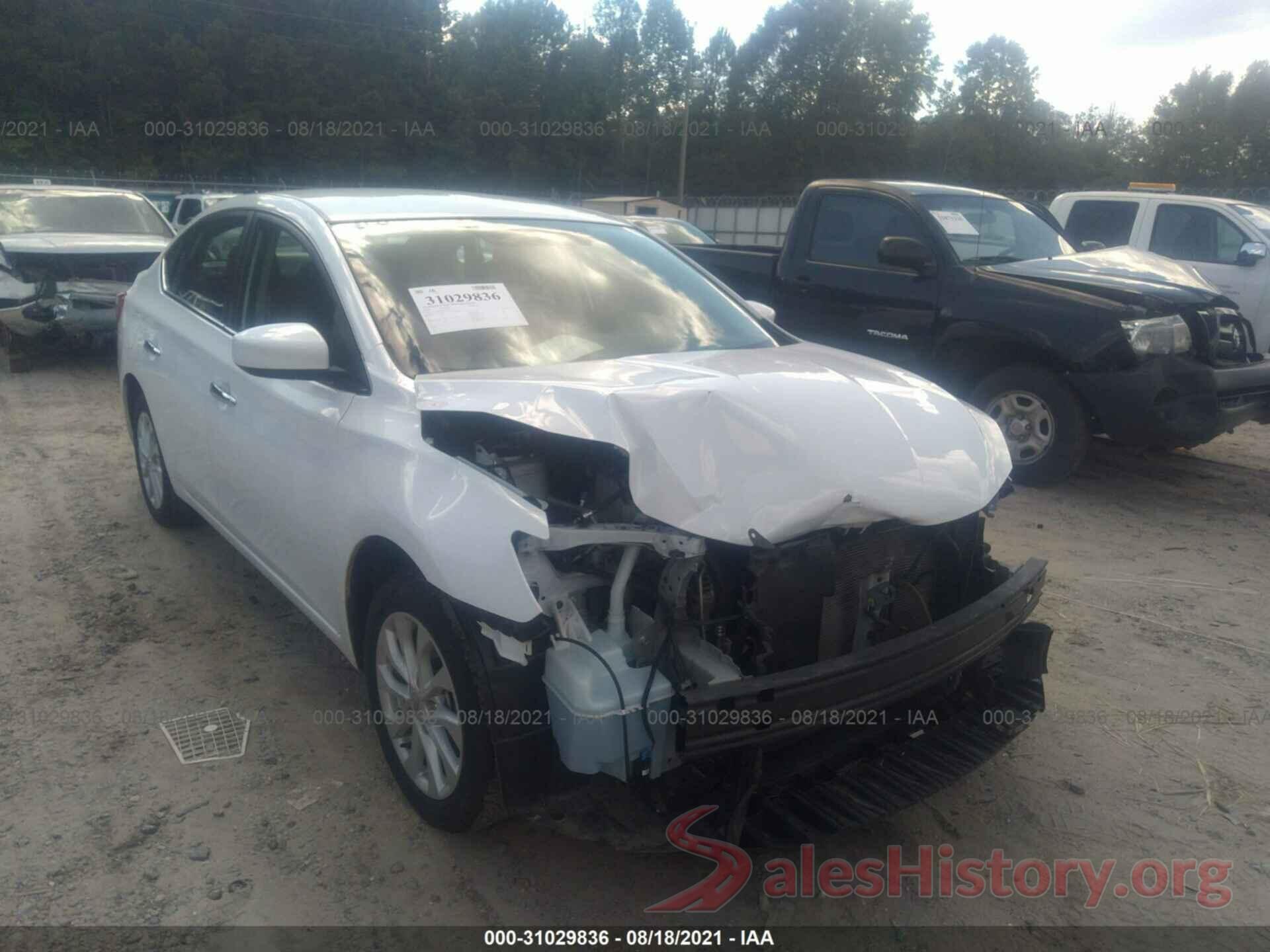 3N1AB7APXKY403756 2019 NISSAN SENTRA