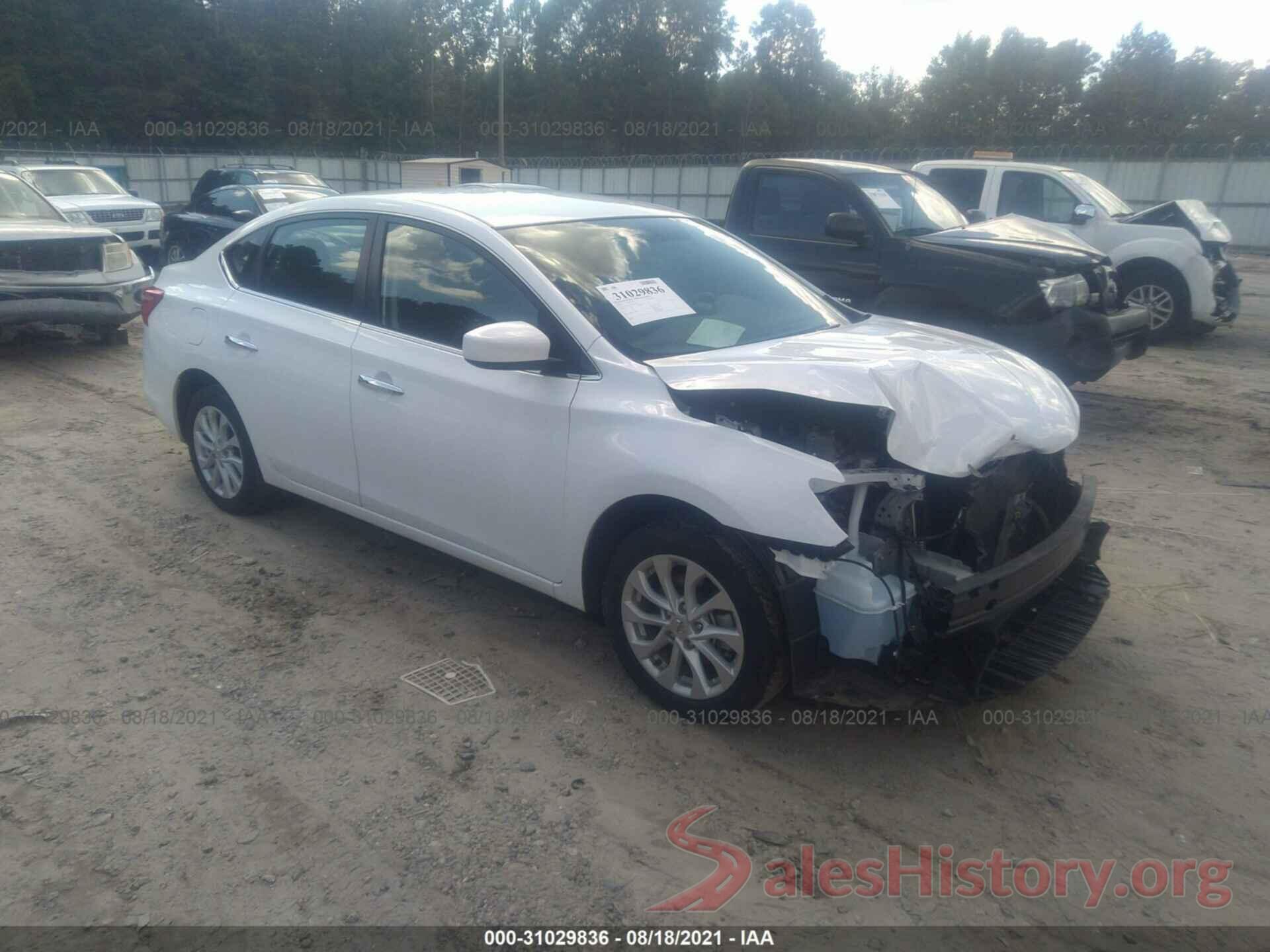 3N1AB7APXKY403756 2019 NISSAN SENTRA