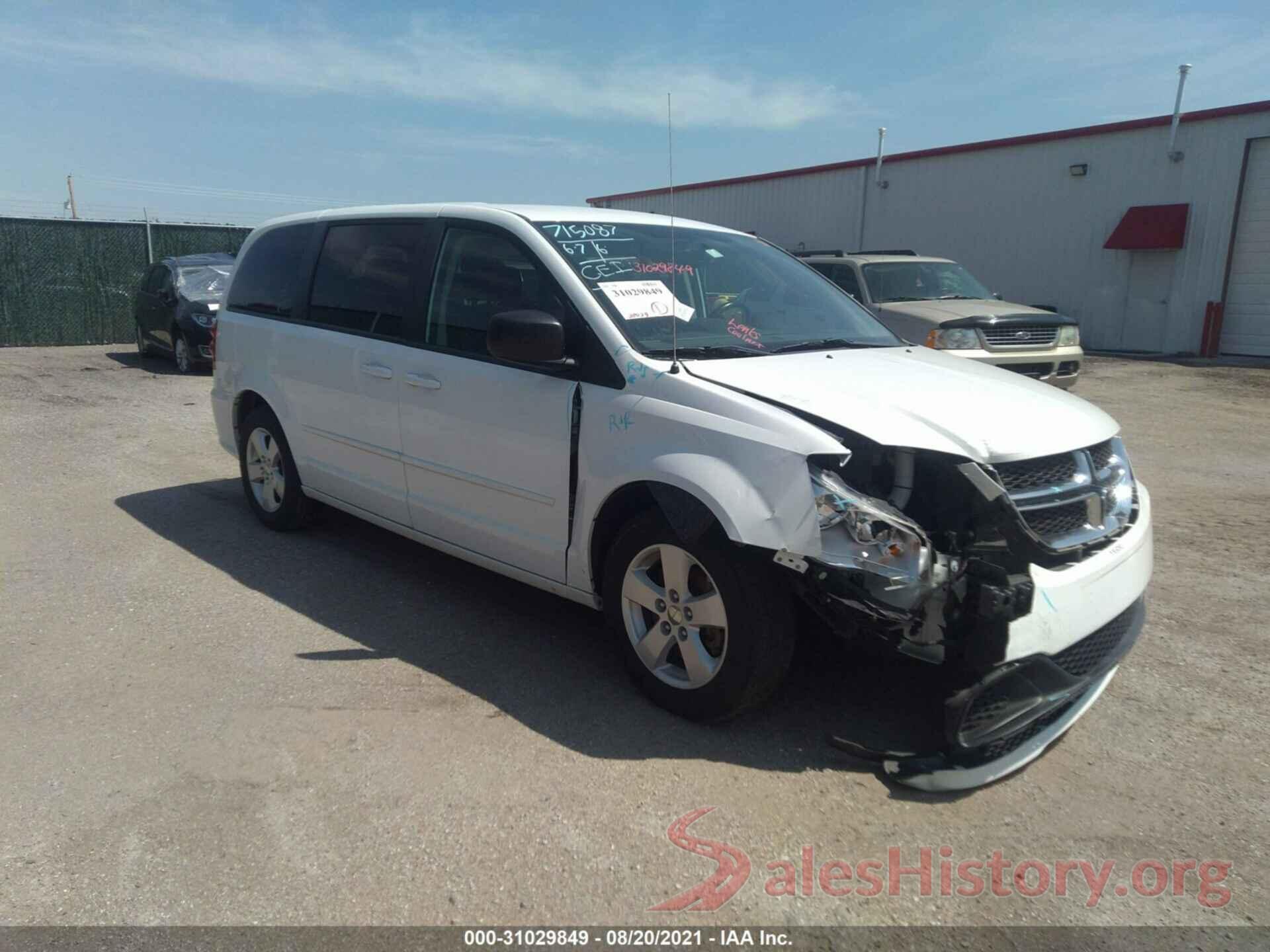 2C4RDGBG2GR362930 2016 DODGE GRAND CARAVAN