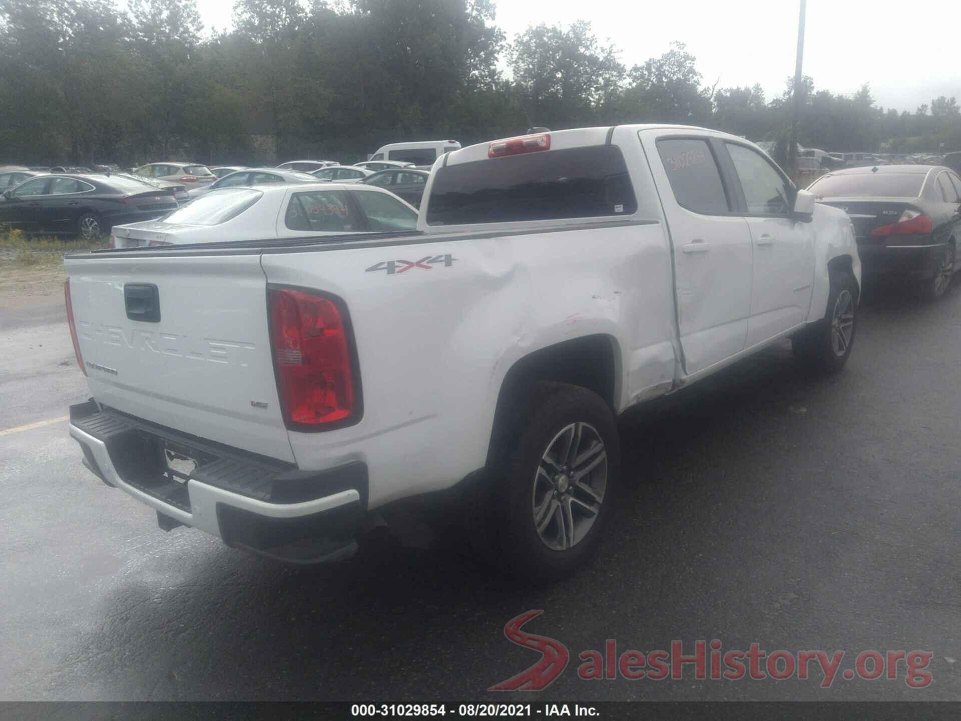 1GCGTBEN5M1146688 2021 CHEVROLET COLORADO