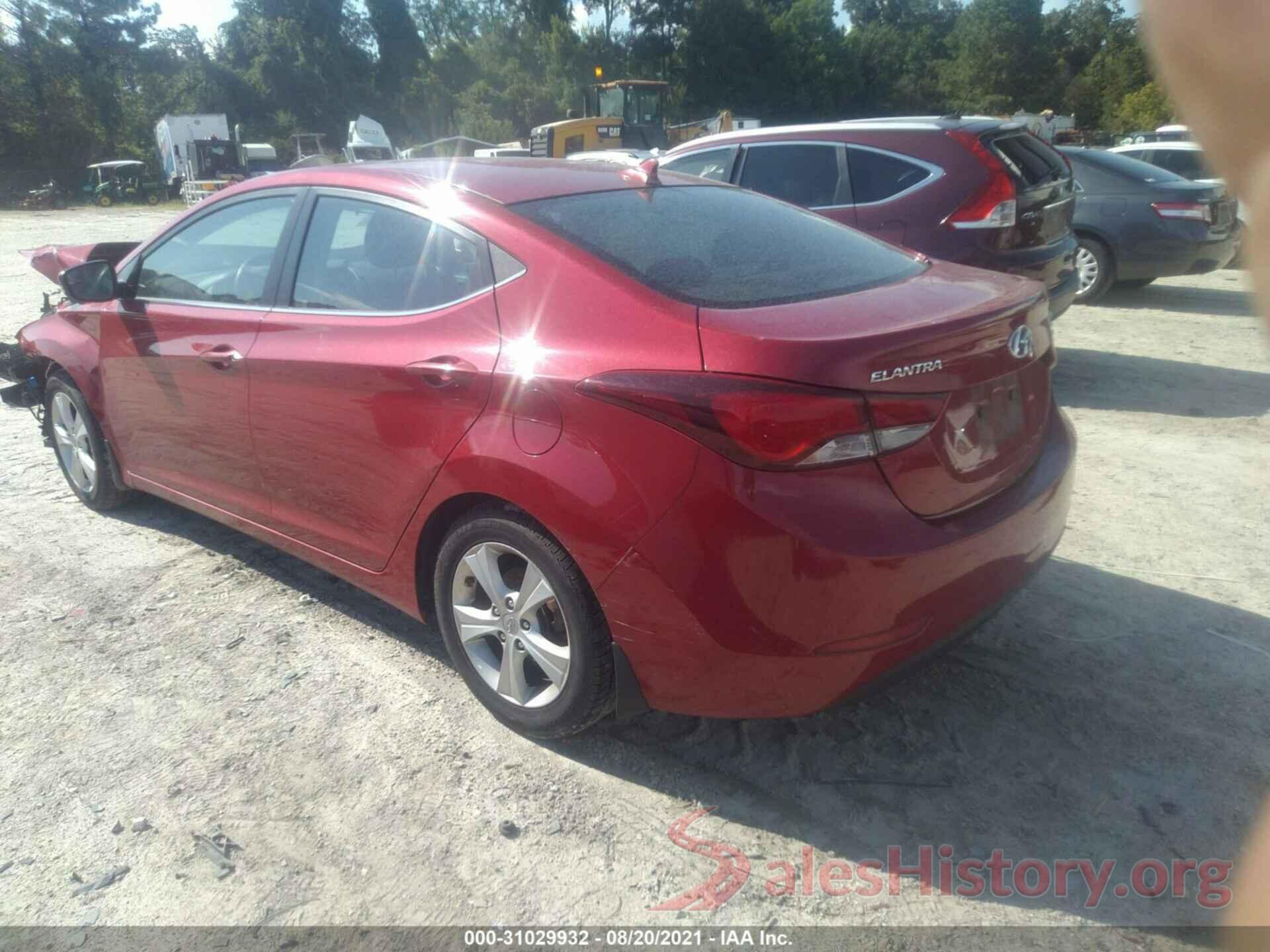 KMHDH4AE2GU486756 2016 HYUNDAI ELANTRA