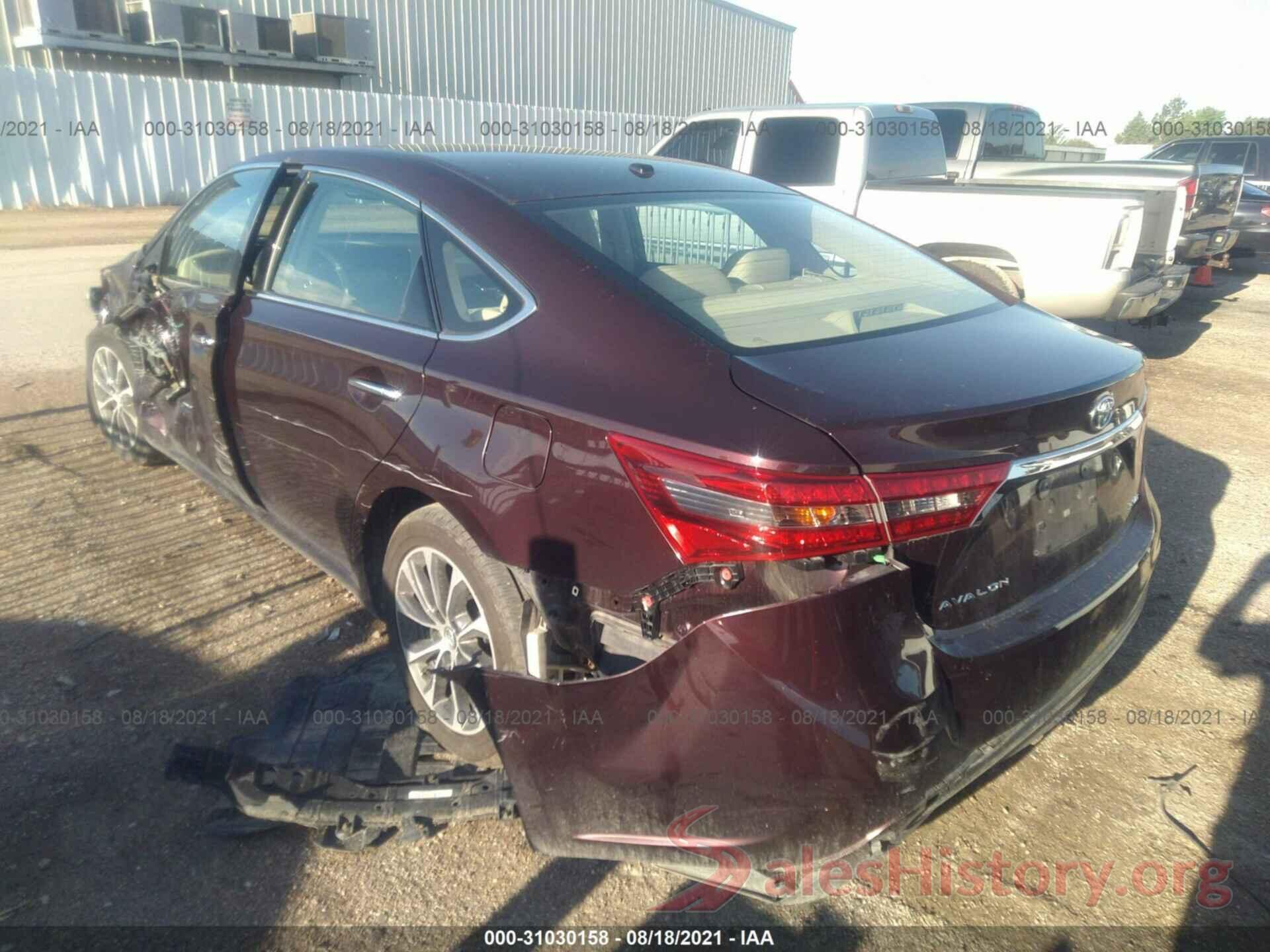 4T1BK1EBXHU263731 2017 TOYOTA AVALON