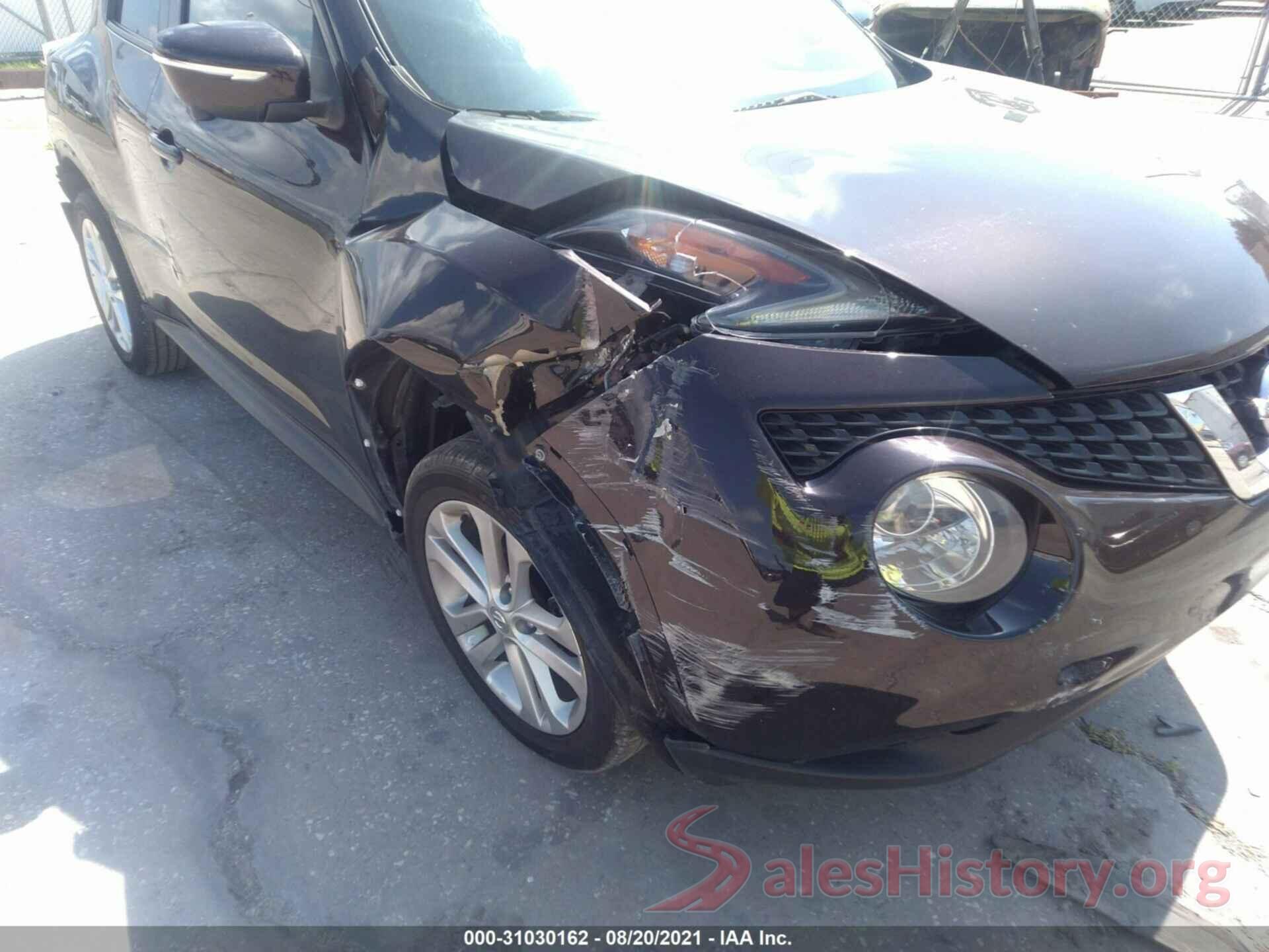 JN8AF5MR4GT602390 2016 NISSAN JUKE