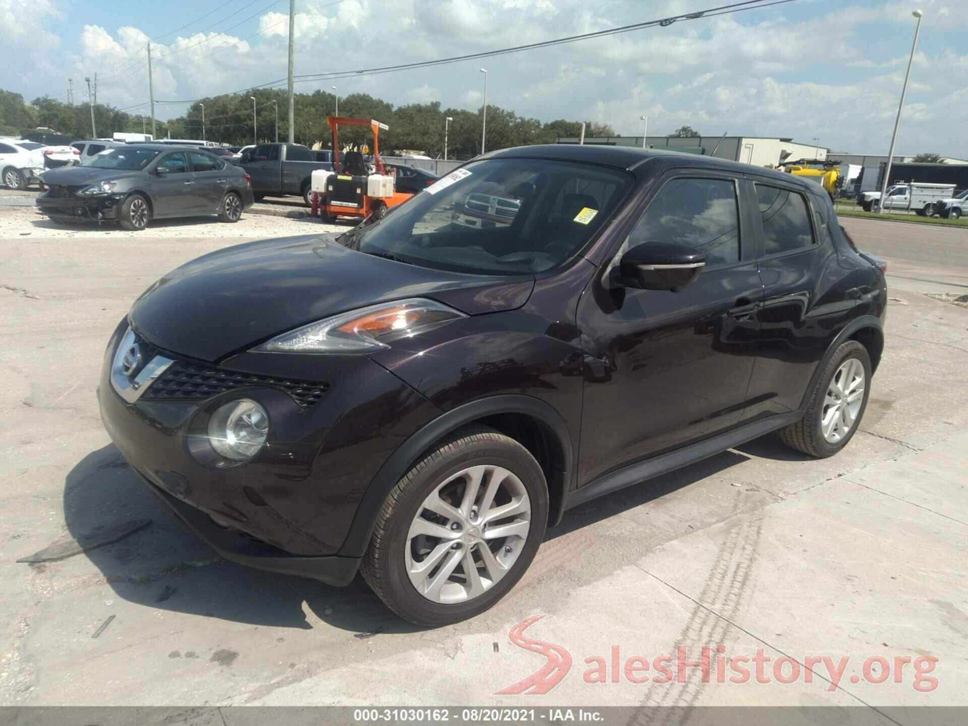 JN8AF5MR4GT602390 2016 NISSAN JUKE