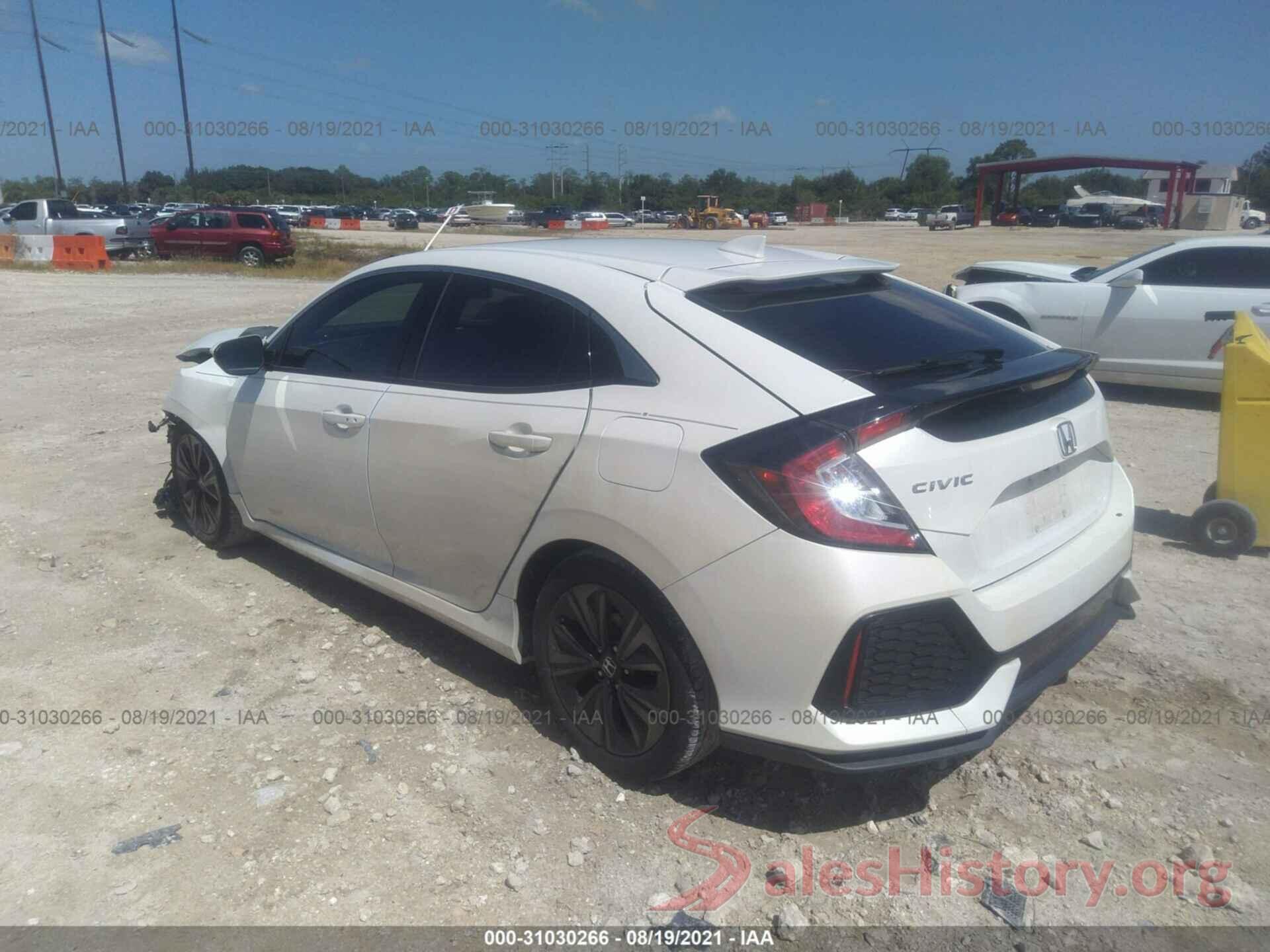 SHHFK7H8XKU205061 2019 HONDA CIVIC HATCHBACK