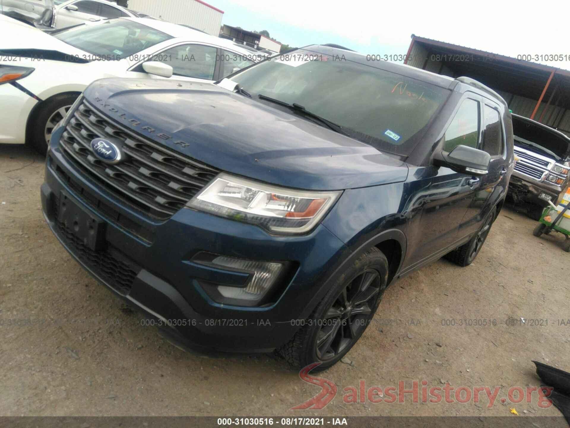 1FM5K7D82HGA10519 2017 FORD EXPLORER