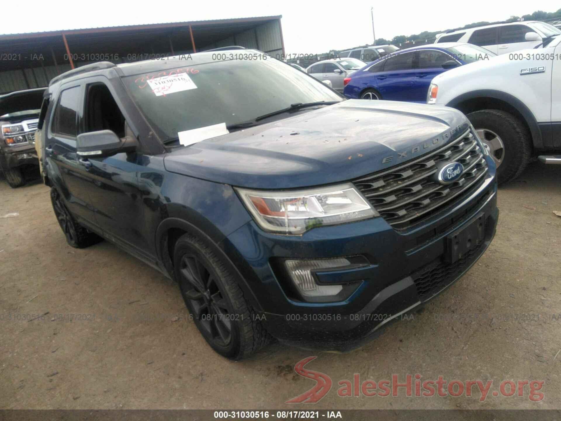 1FM5K7D82HGA10519 2017 FORD EXPLORER