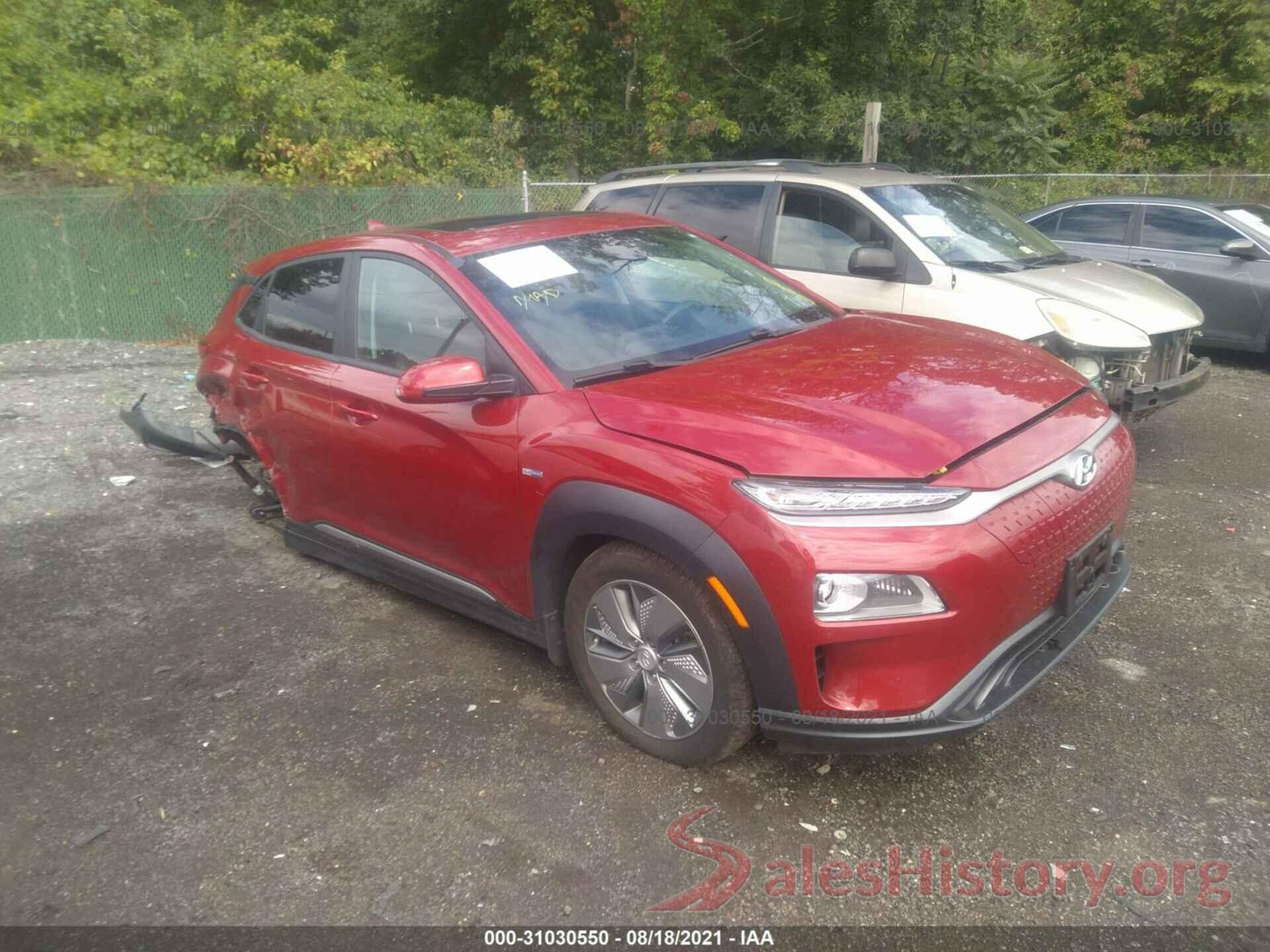 KM8K33AG5LU092325 2020 HYUNDAI KONA EV