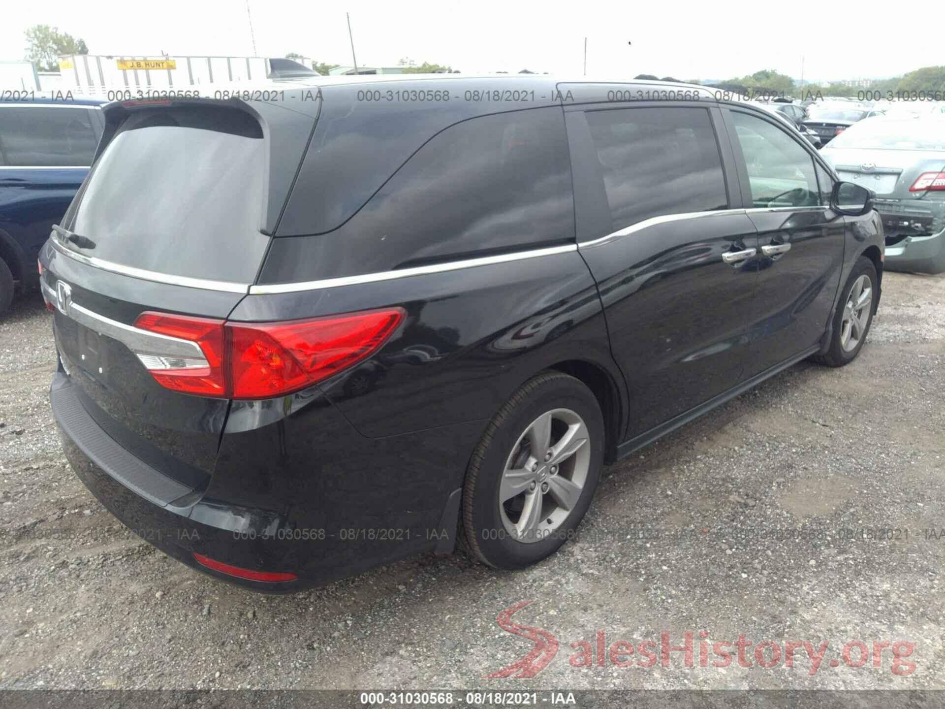 5FNRL6H57LB042107 2020 HONDA ODYSSEY