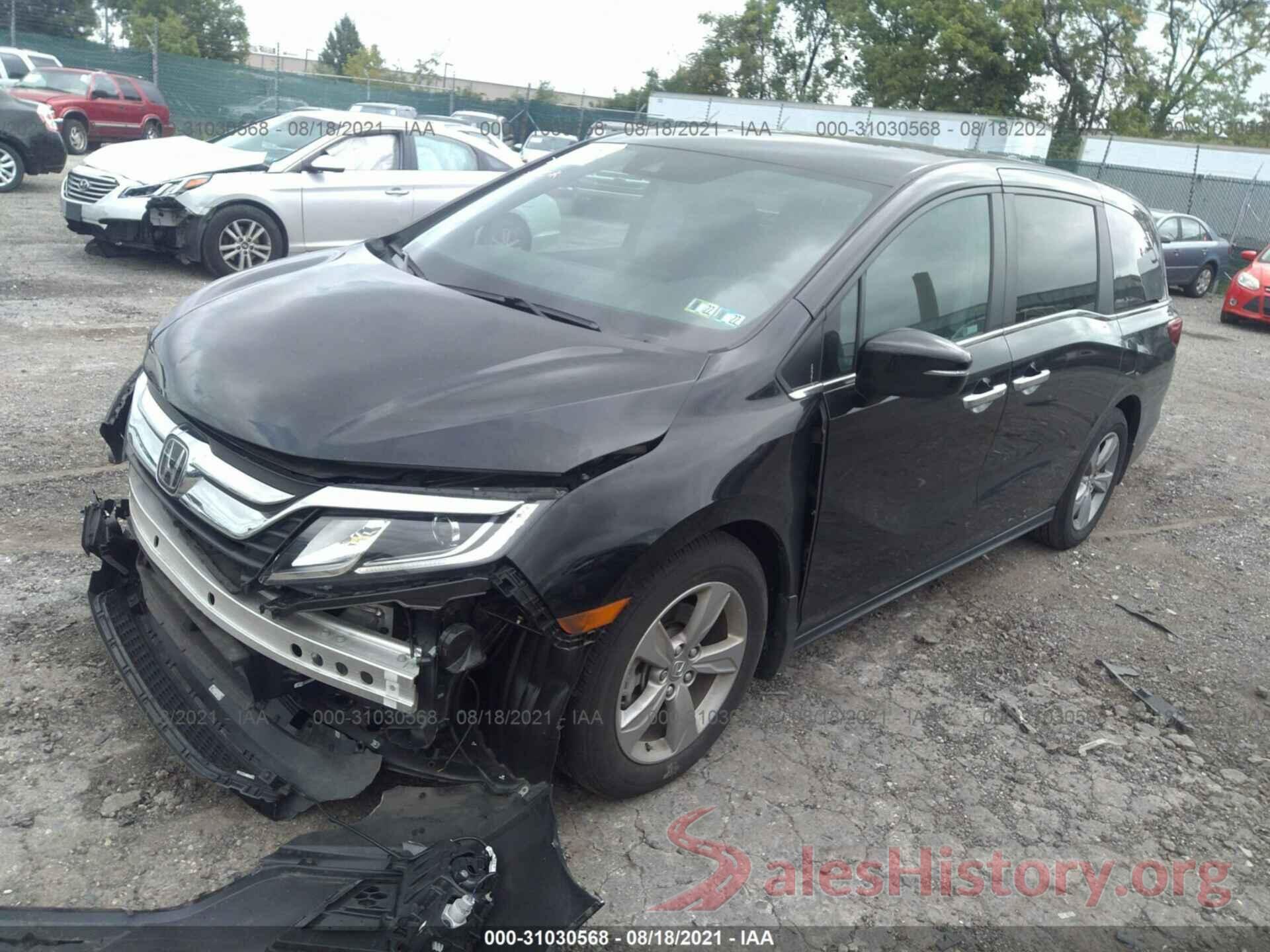 5FNRL6H57LB042107 2020 HONDA ODYSSEY