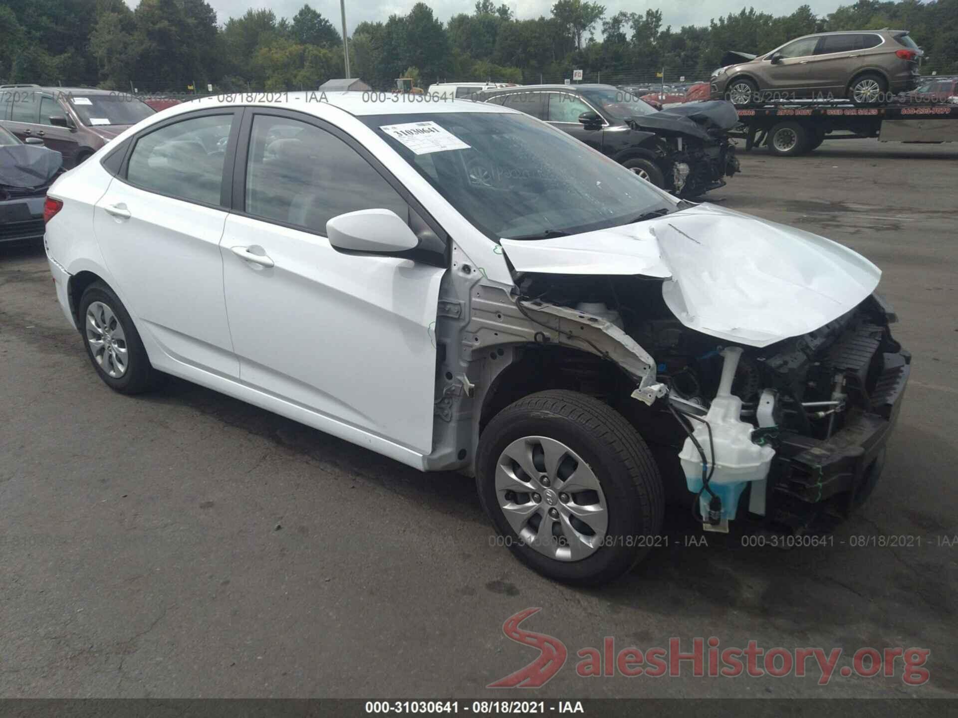 KMHCT4AE4HU276204 2017 HYUNDAI ACCENT