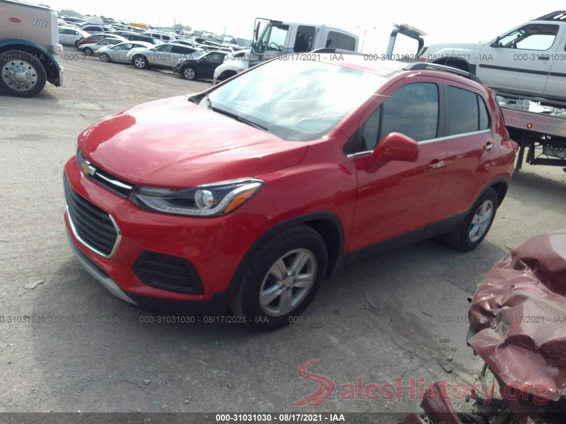 3GNCJLSB3HL201505 2017 CHEVROLET TRAX