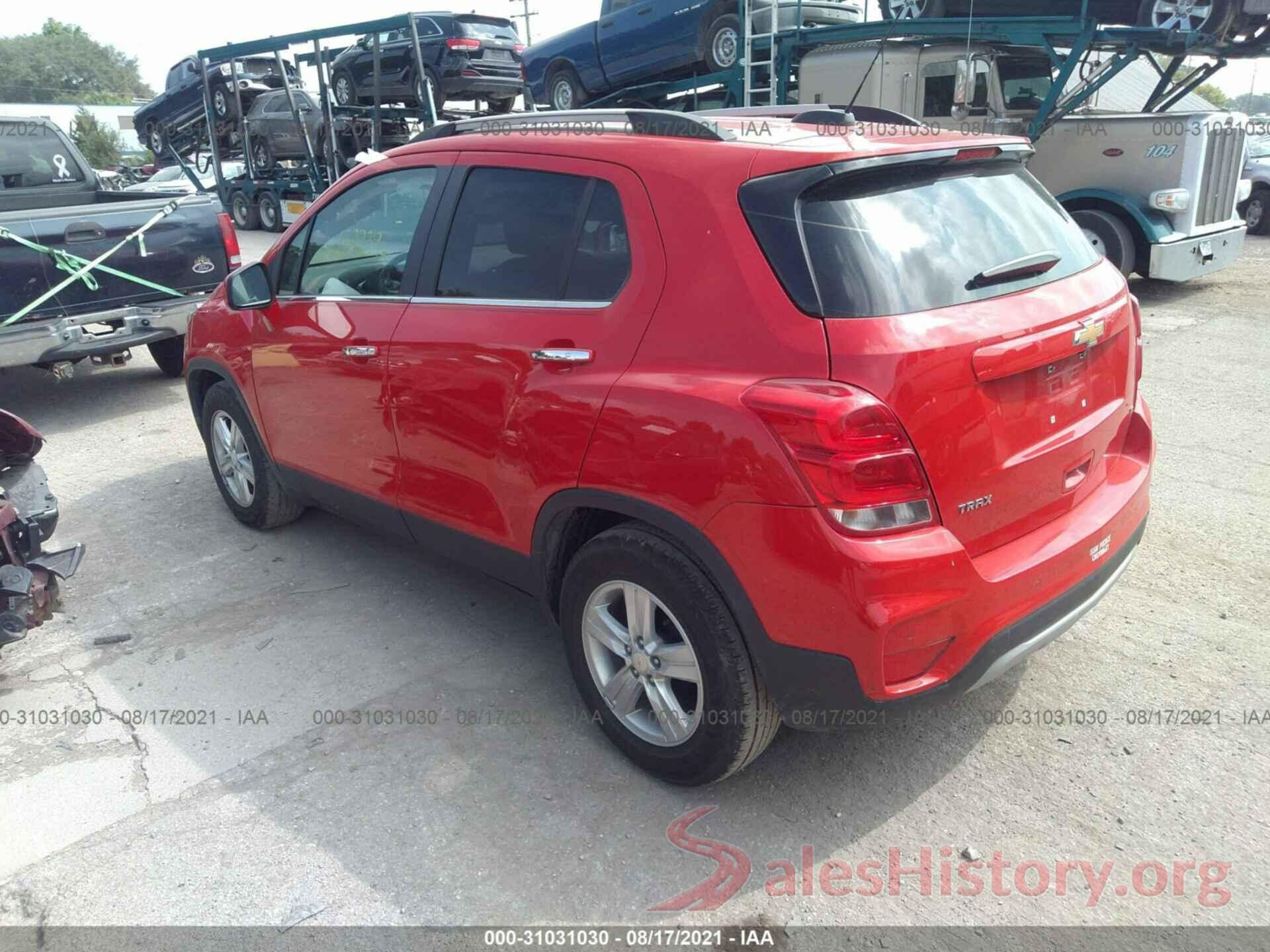 3GNCJLSB3HL201505 2017 CHEVROLET TRAX