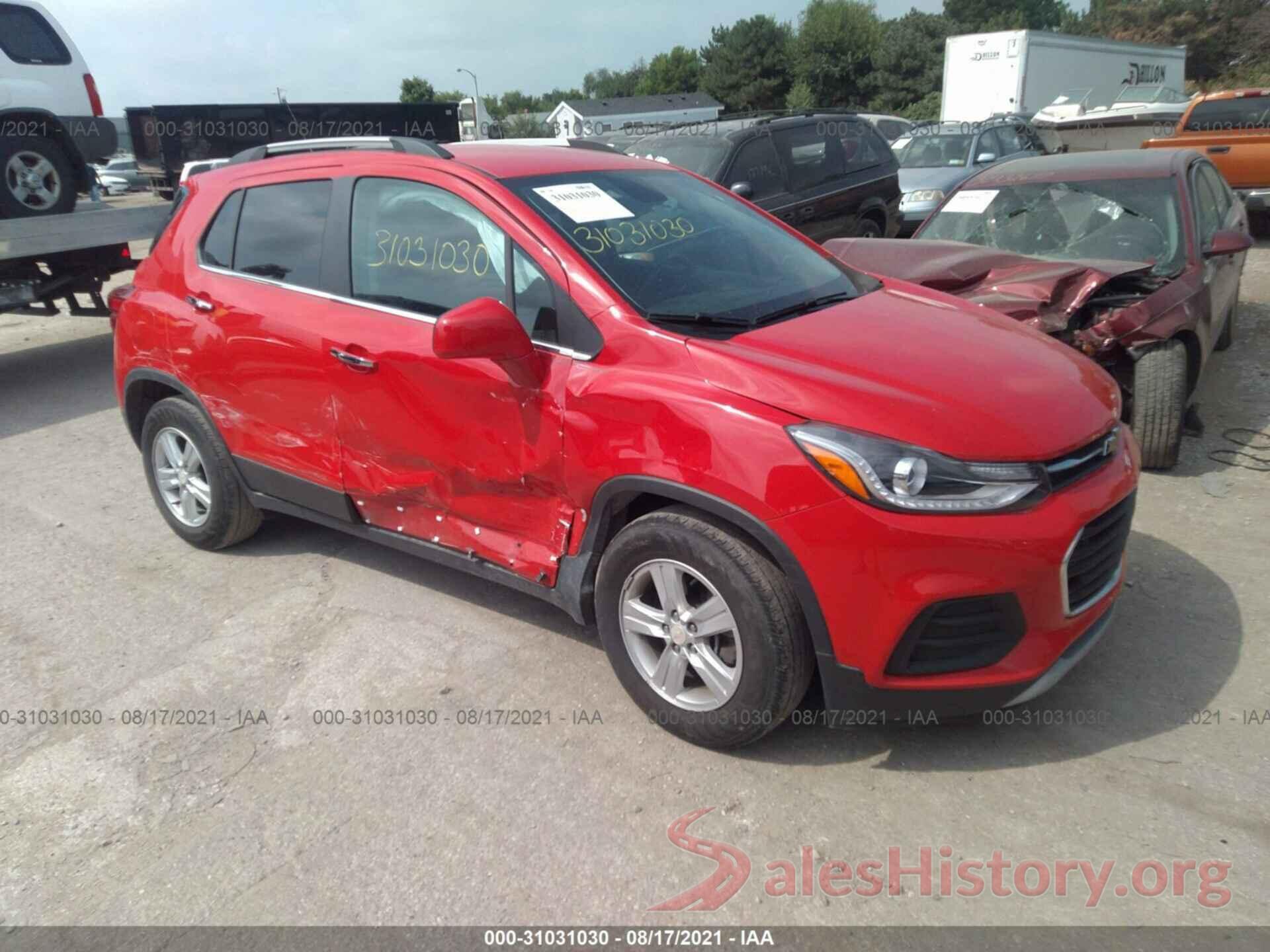 3GNCJLSB3HL201505 2017 CHEVROLET TRAX