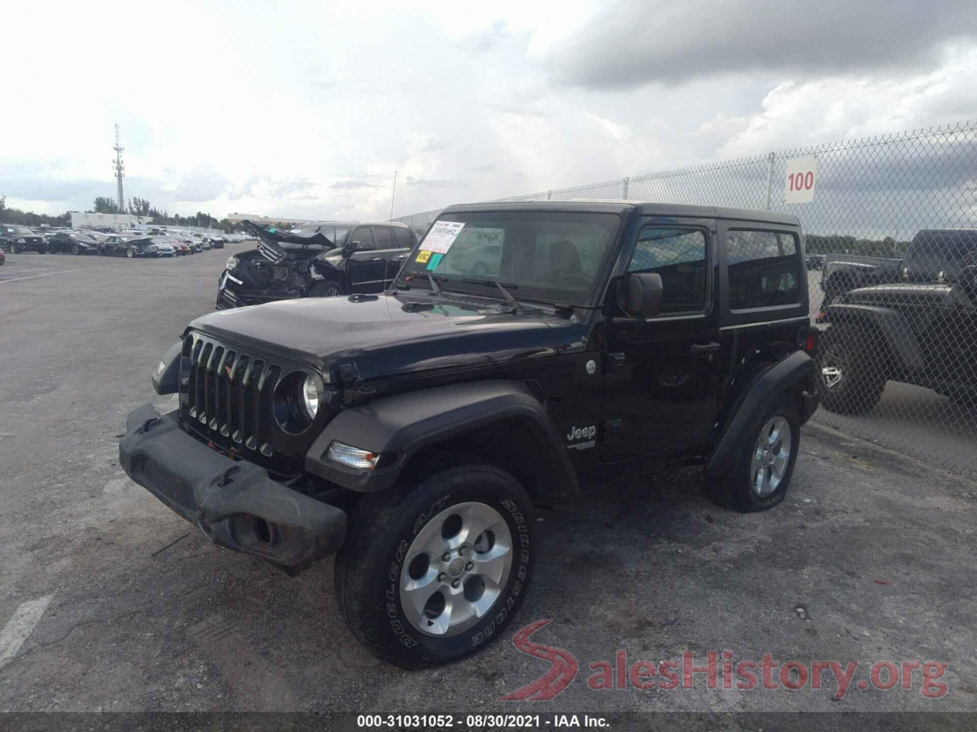 1C4GJXAN7LW208084 2020 JEEP WRANGLER