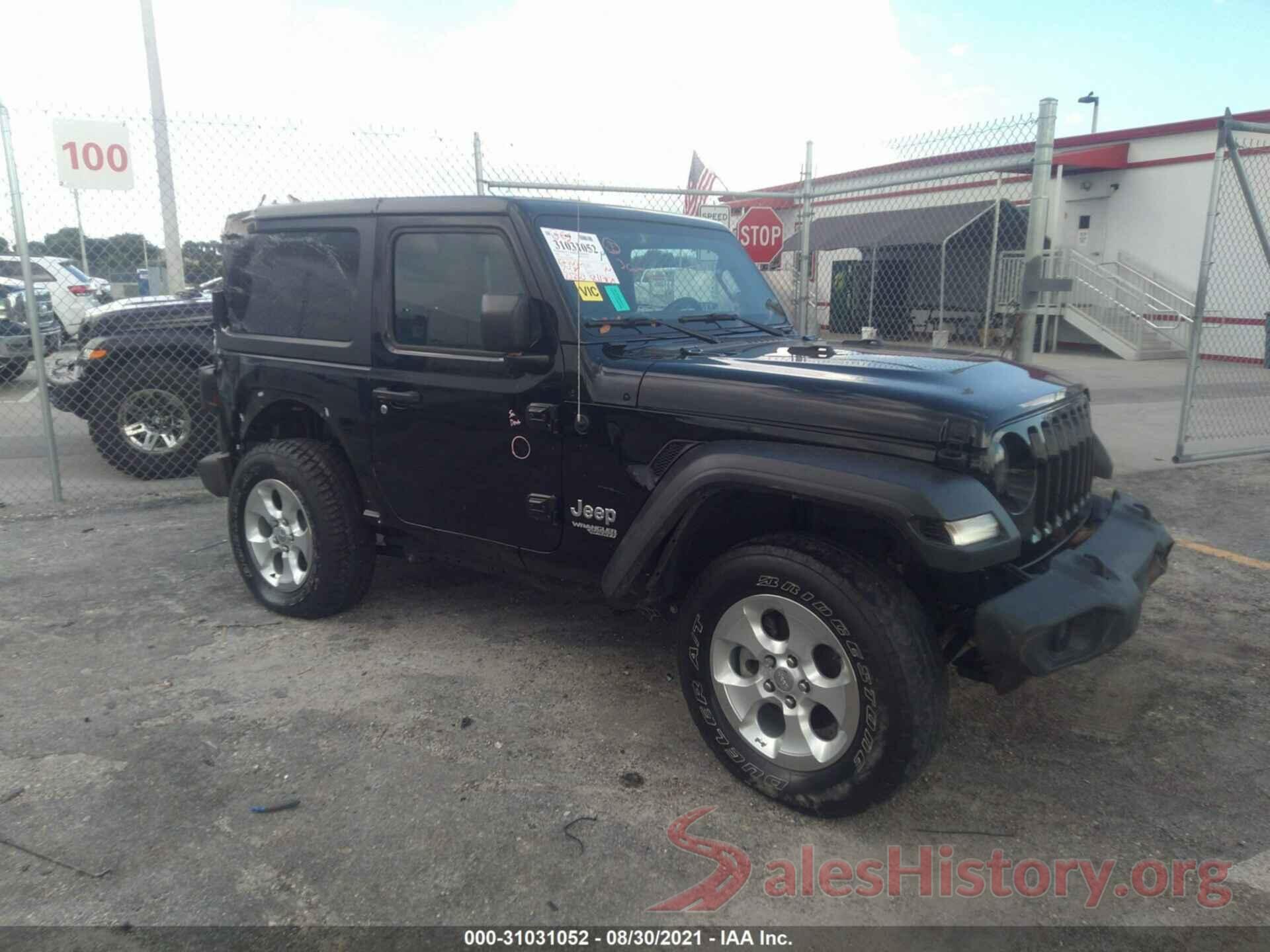 1C4GJXAN7LW208084 2020 JEEP WRANGLER