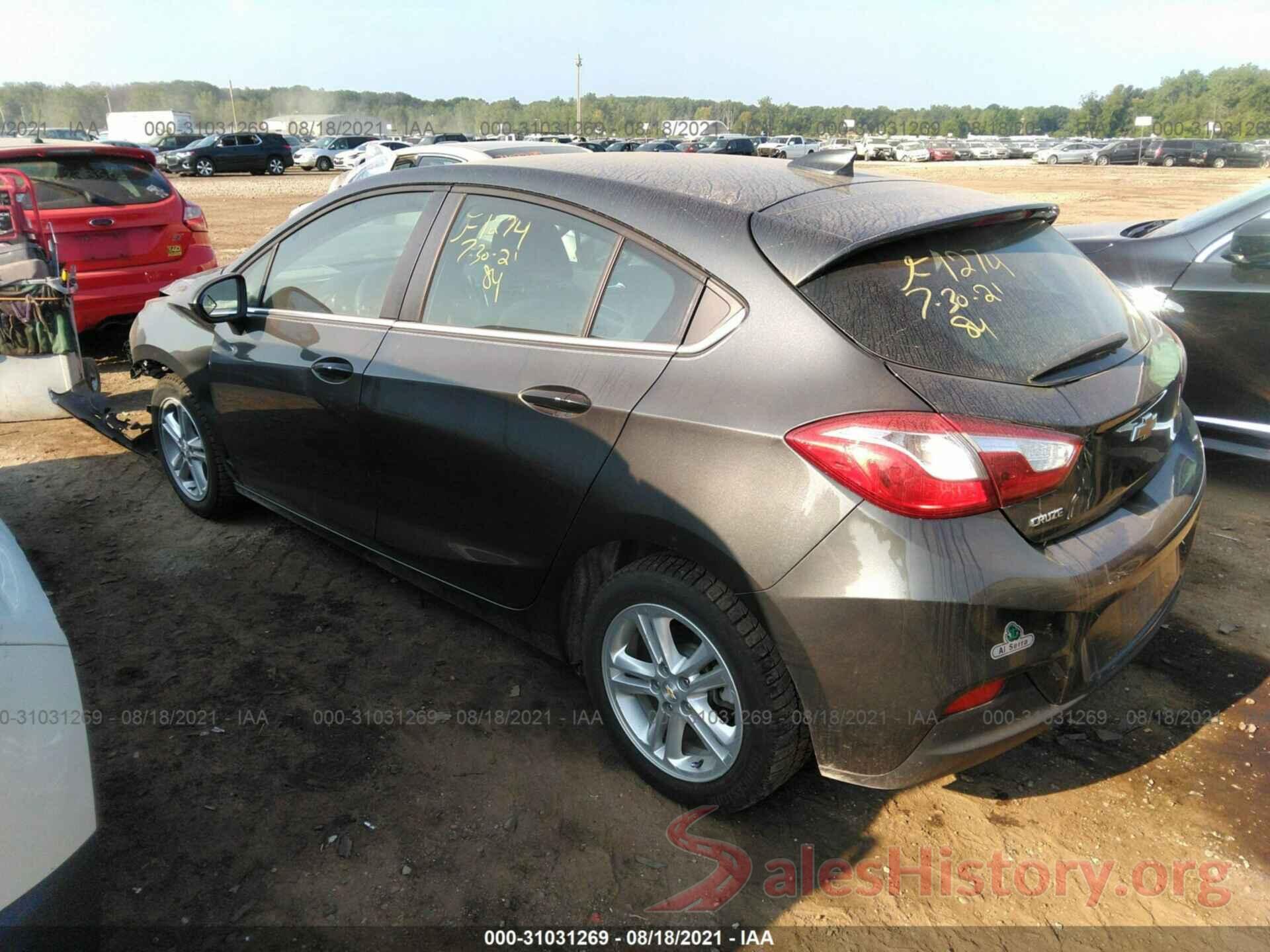 3G1BE6SM4JS516281 2018 CHEVROLET CRUZE