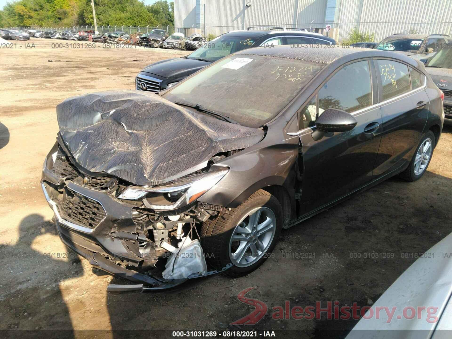 3G1BE6SM4JS516281 2018 CHEVROLET CRUZE