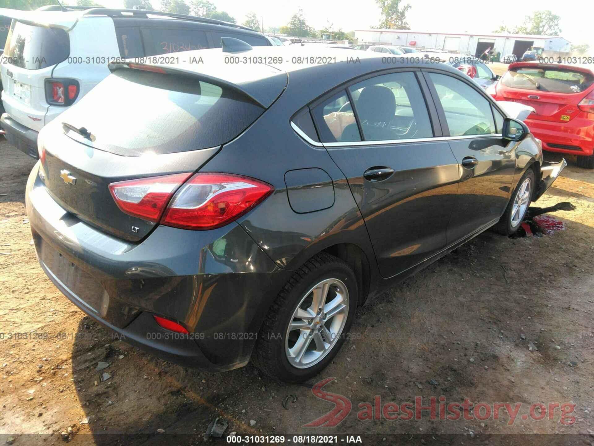 3G1BE6SM4JS516281 2018 CHEVROLET CRUZE