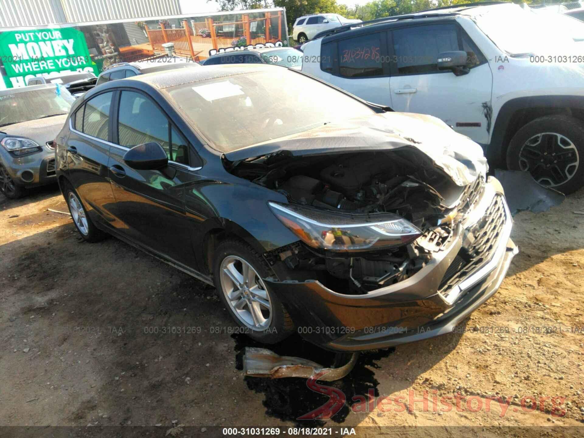 3G1BE6SM4JS516281 2018 CHEVROLET CRUZE