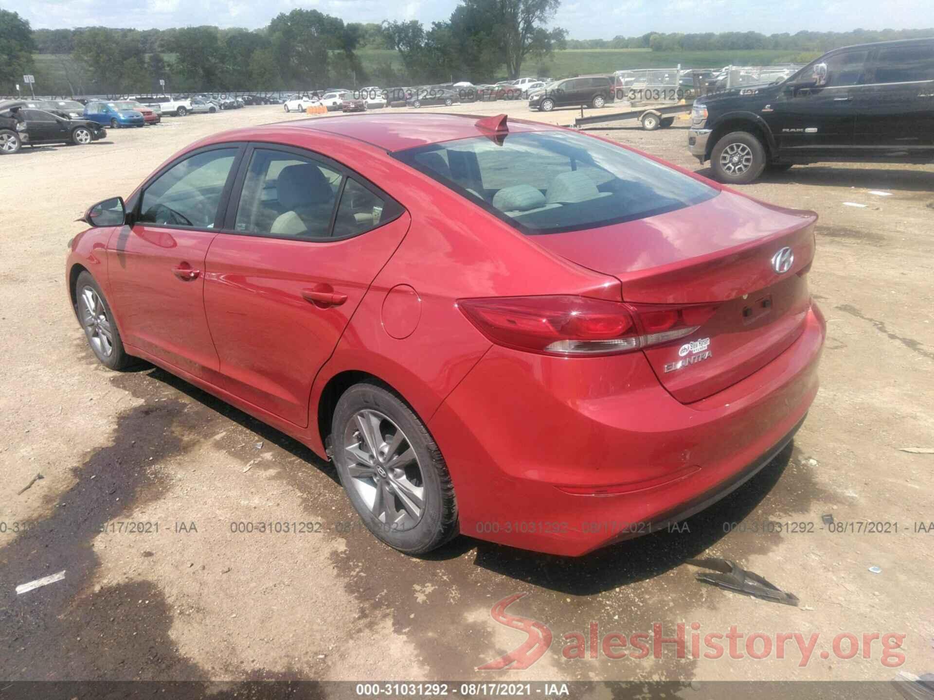 5NPD84LF2HH052455 2017 HYUNDAI ELANTRA