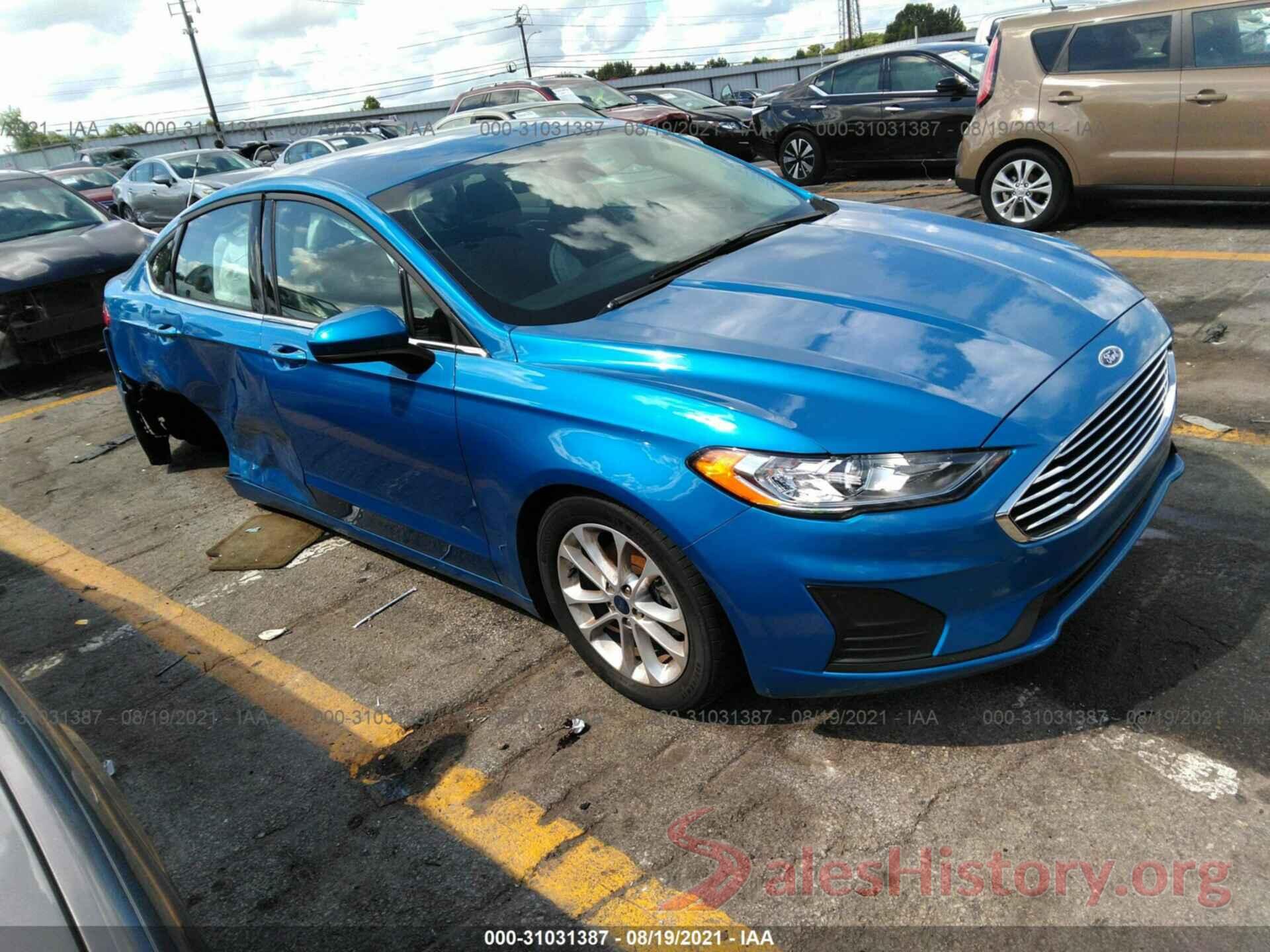 3FA6P0HD3KR245705 2019 FORD FUSION