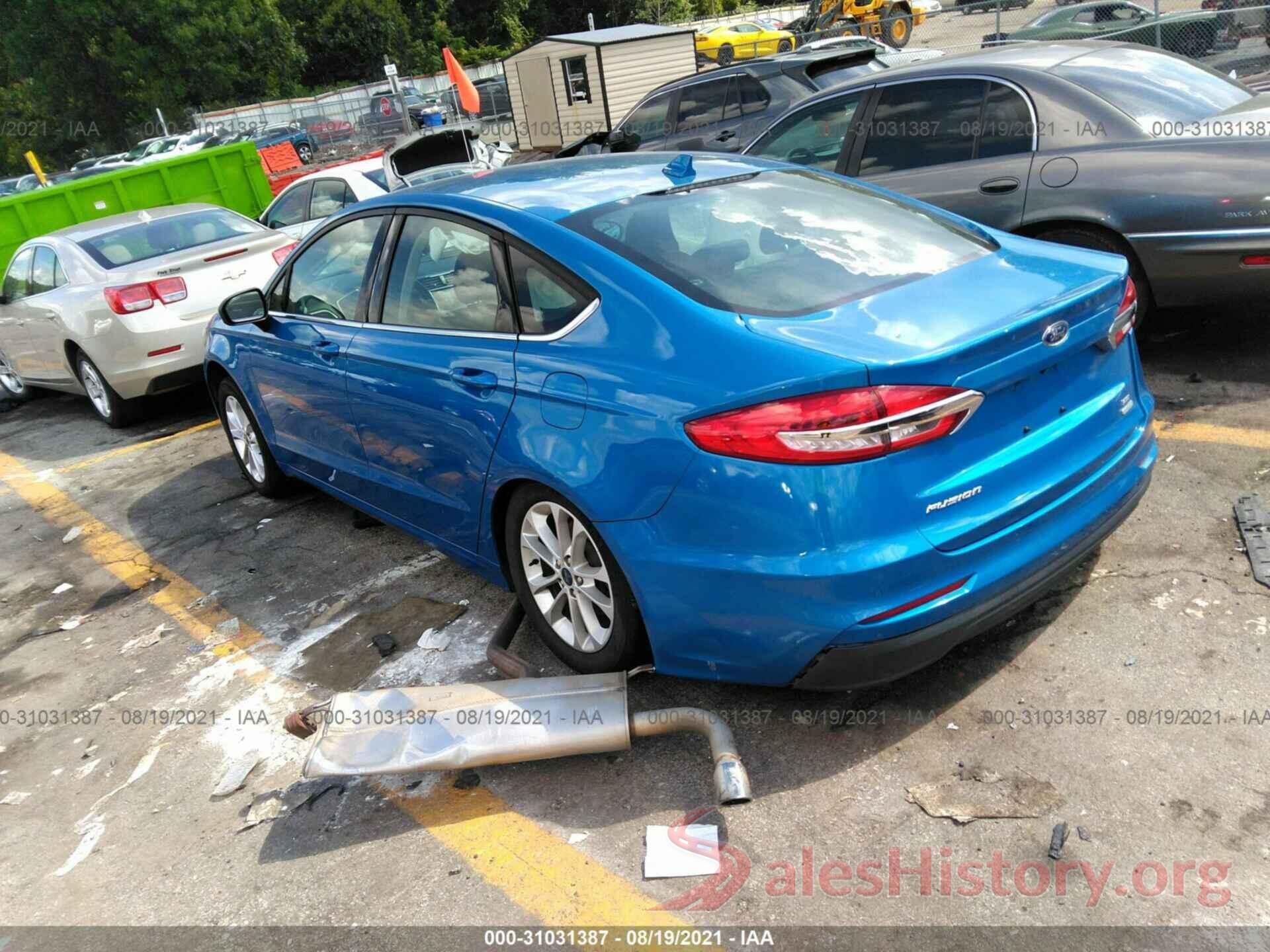 3FA6P0HD3KR245705 2019 FORD FUSION